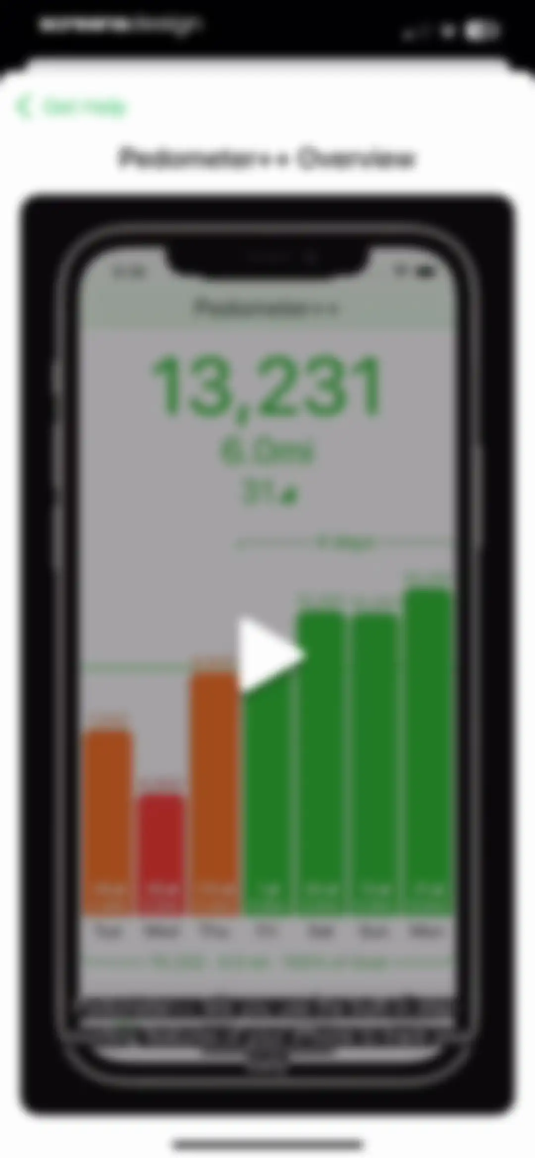 Pedometer++ screen 74