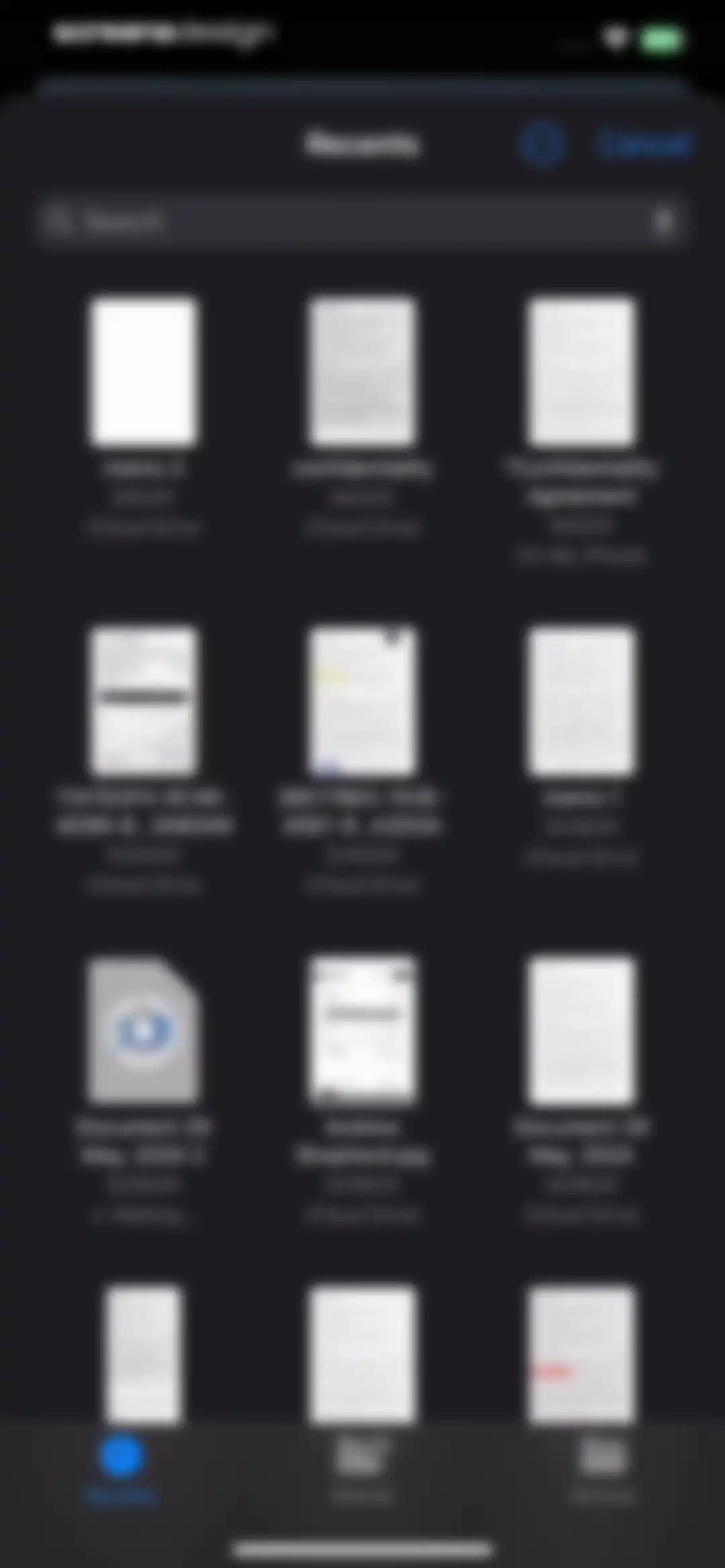 e Signature Scanner, Sign PDF screen 19