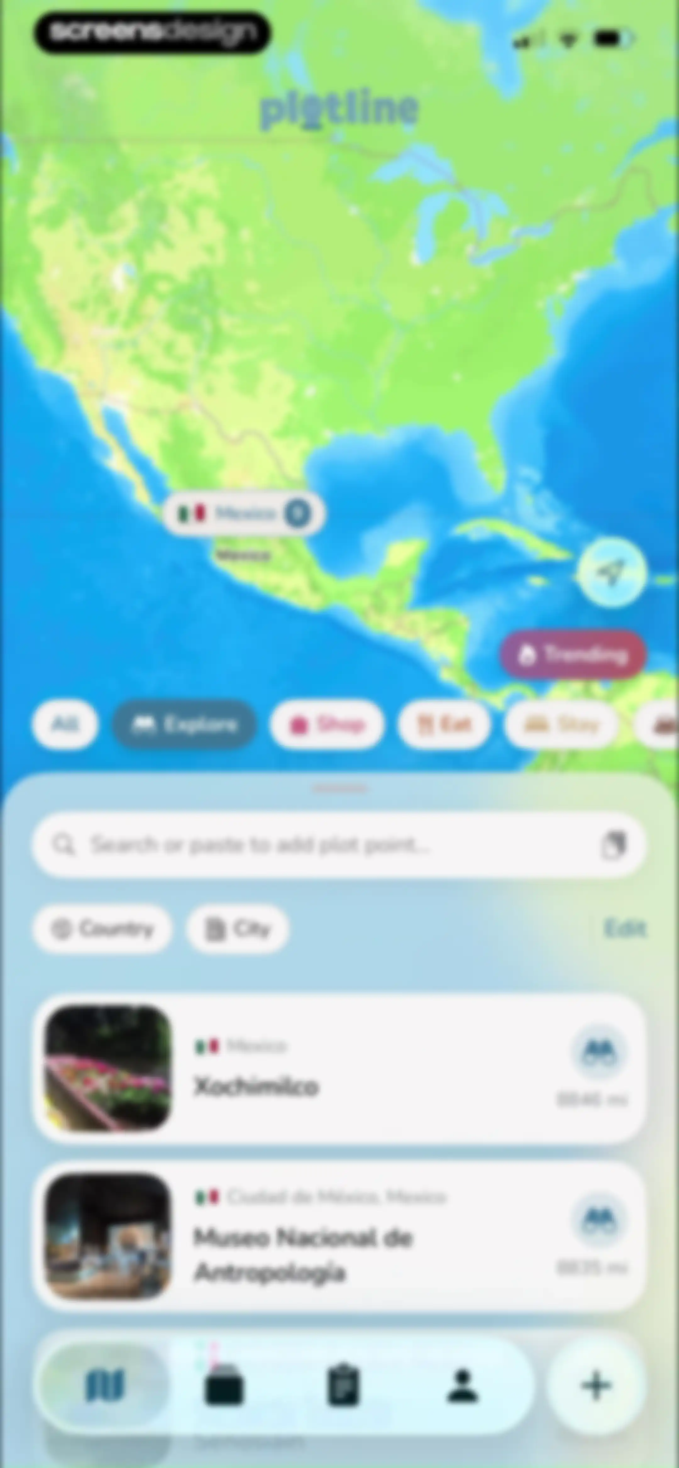 Plotline: Travel Map & Planner screen 29