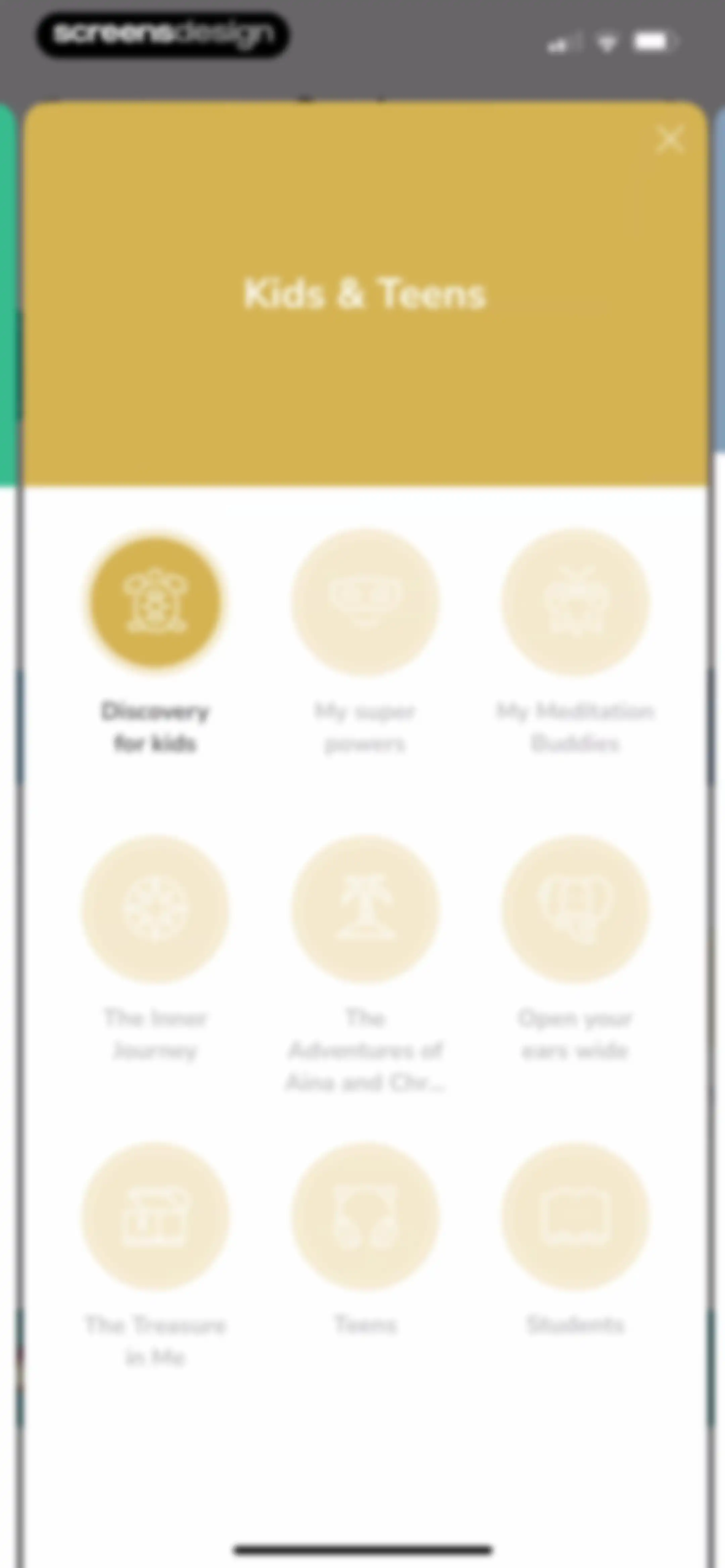 Petit BamBou: Mindfulness screen 87