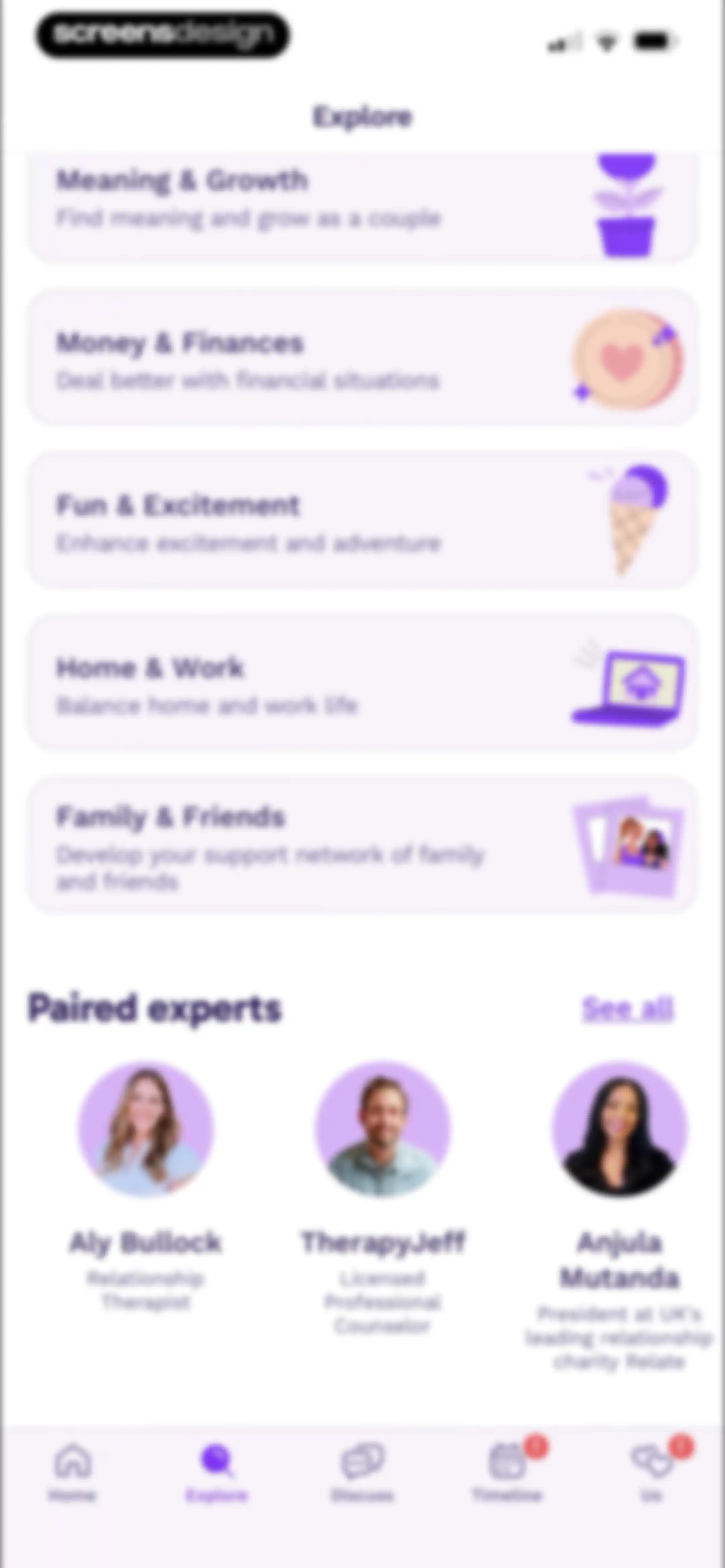 Paired: Couples & Relationship screen 112