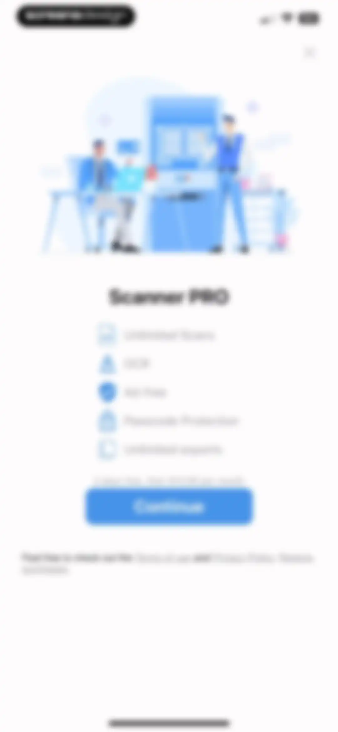 Scanner: Scan Documents· screen 2