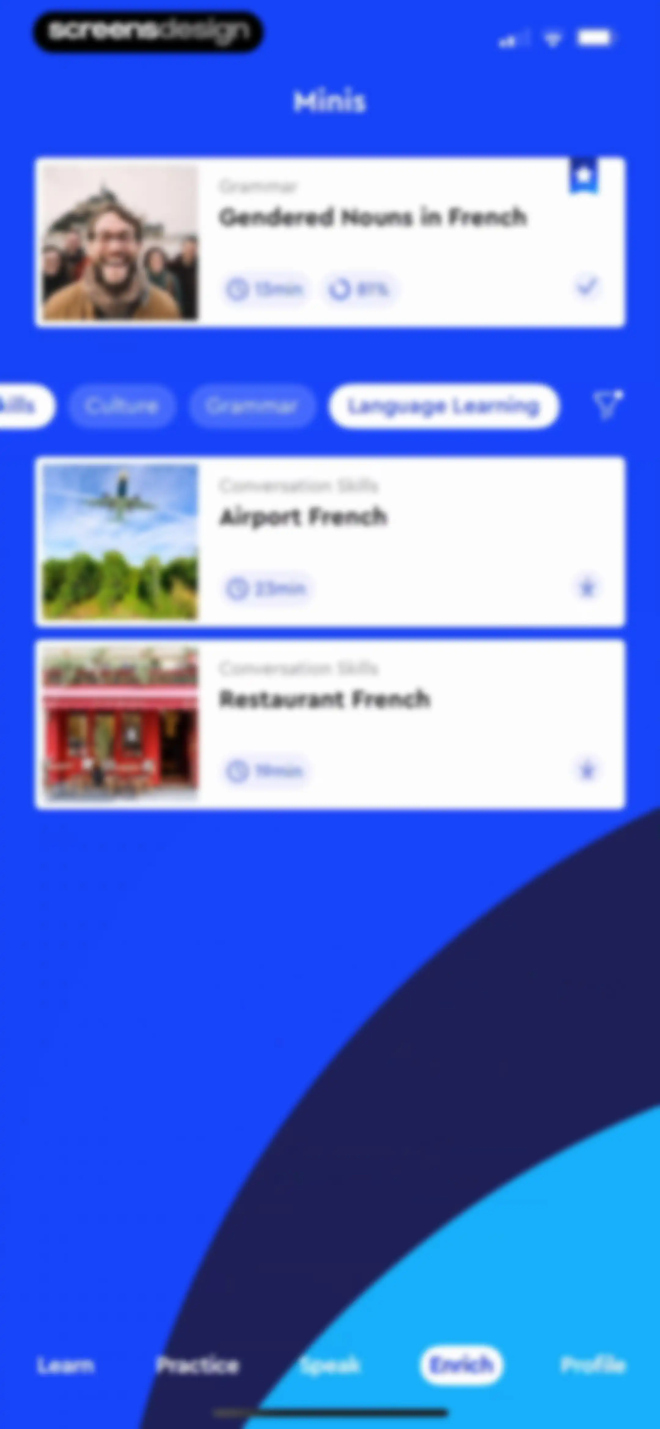 Pimsleur | Language Learning screen 177