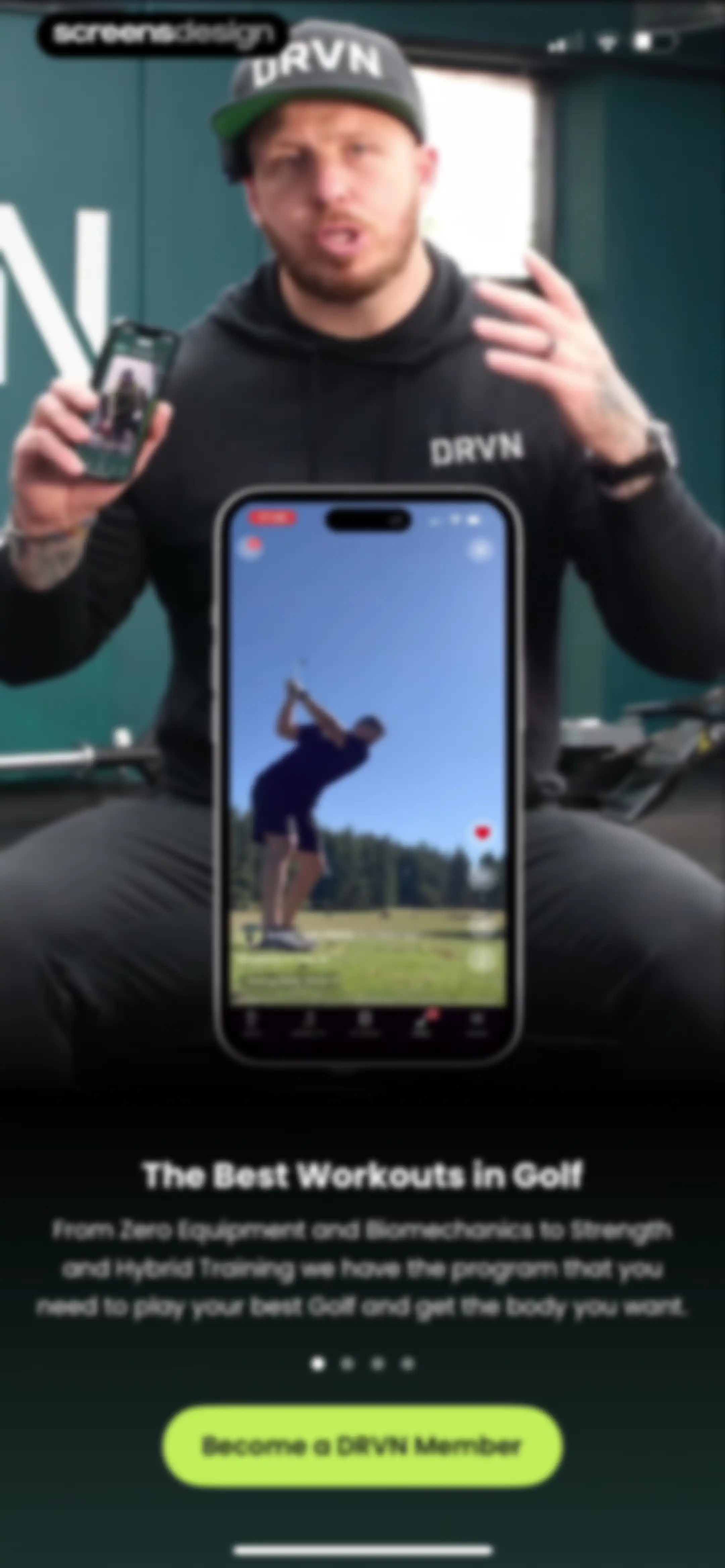 DRVN - Golf & Gym Workouts screen 3
