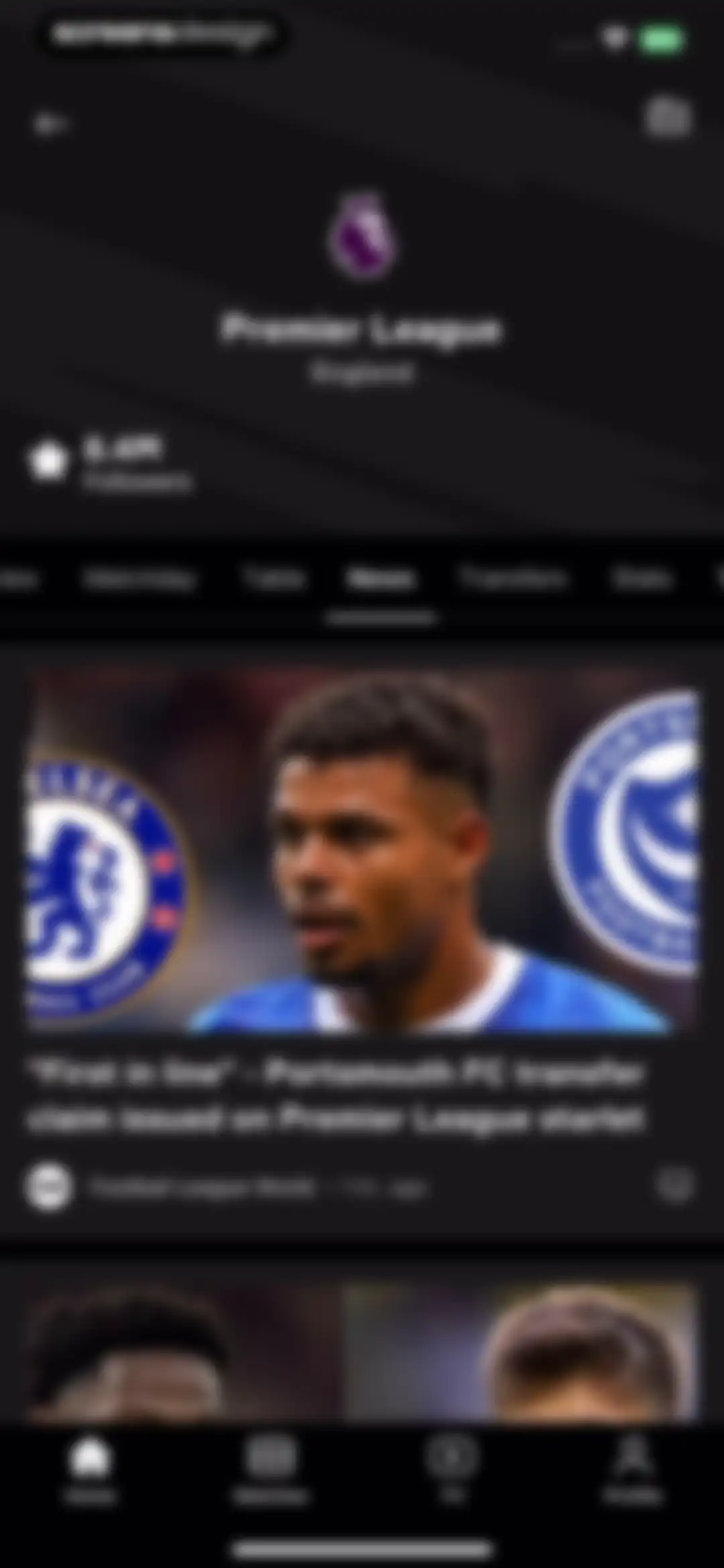 OneFootball Live Soccer scores screen 38
