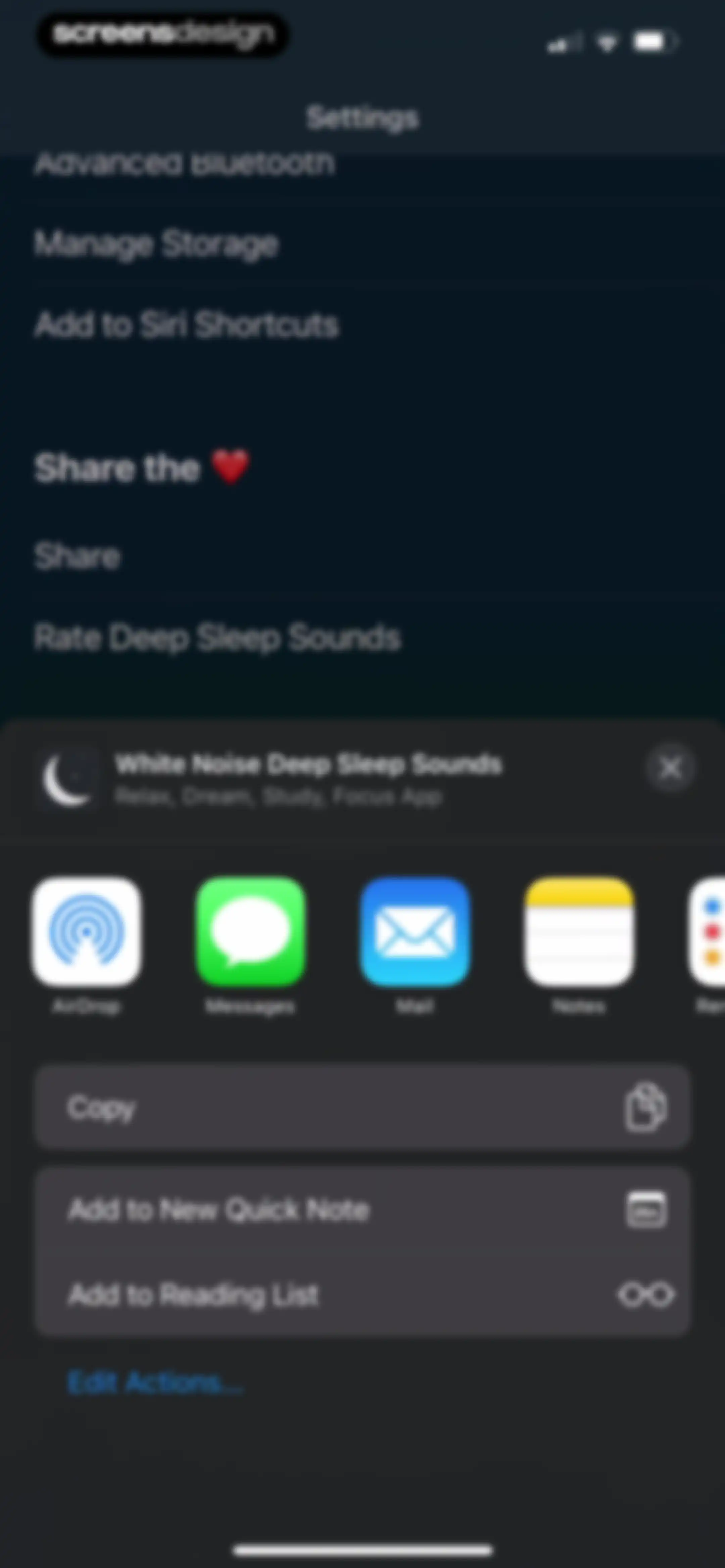 White Noise Deep Sleep Sounds screen 58
