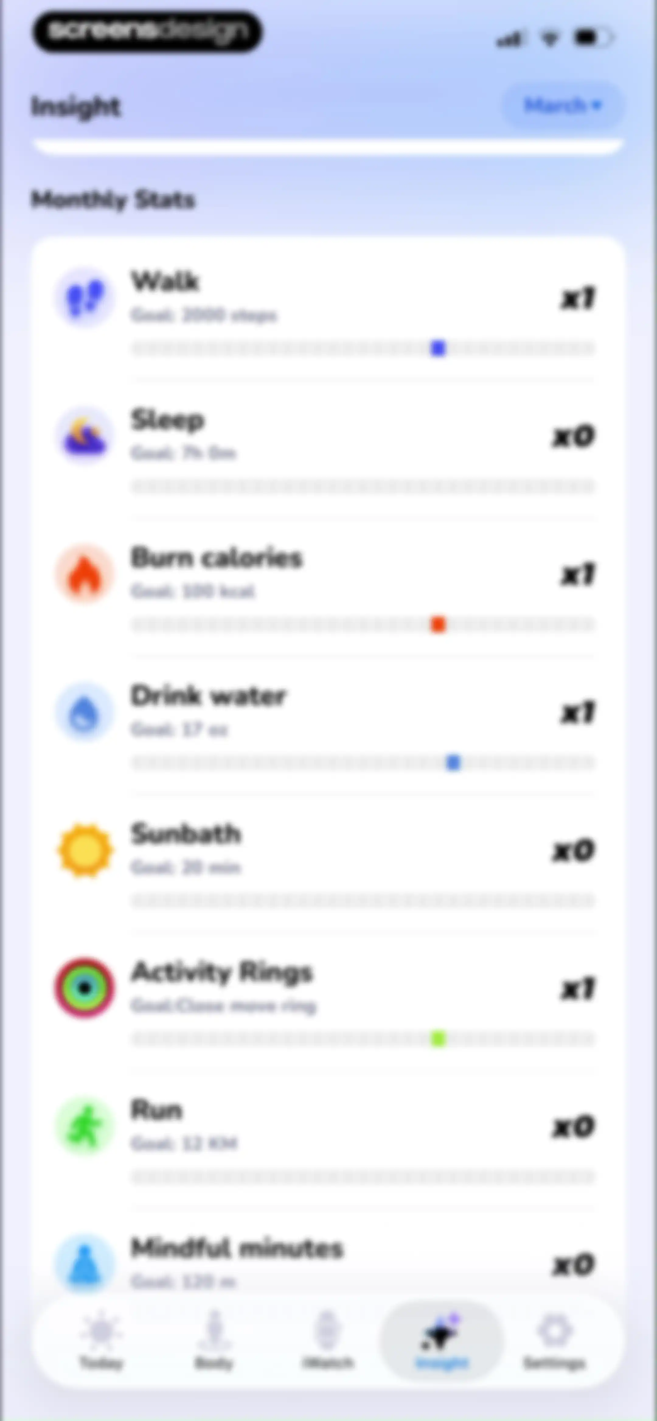 BodyWave: Health Tracker screen 173