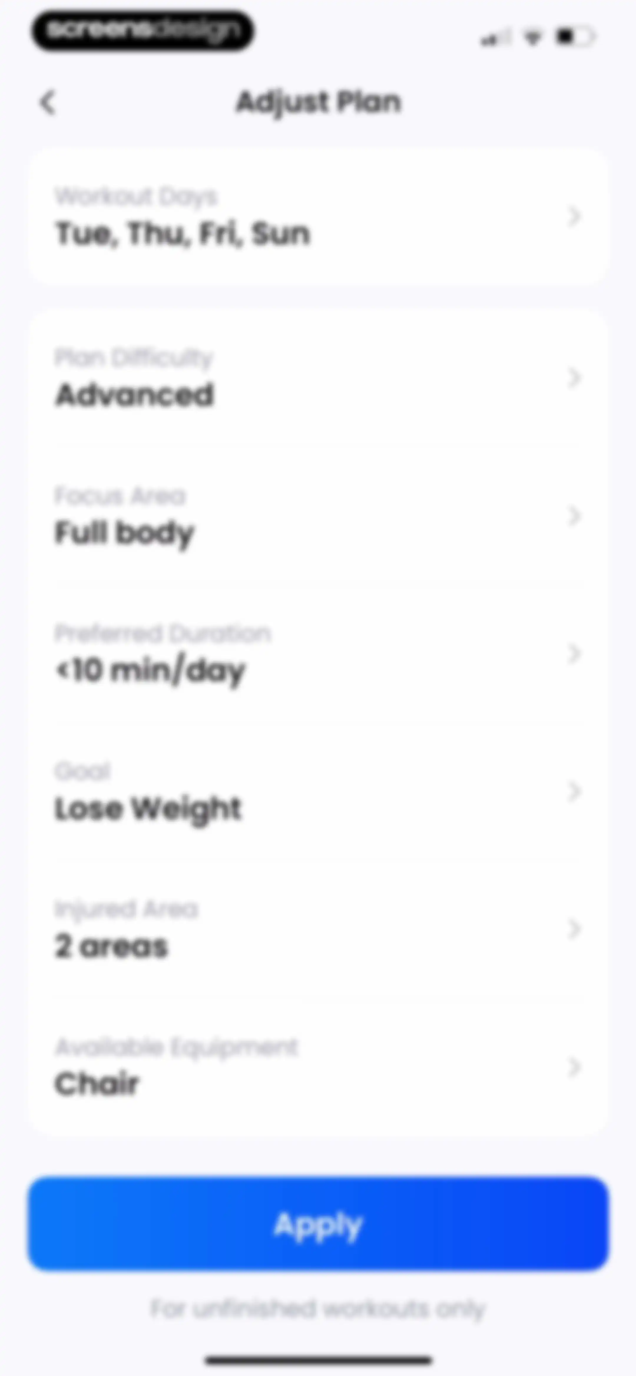 Home Workout - No Equipments screen 265