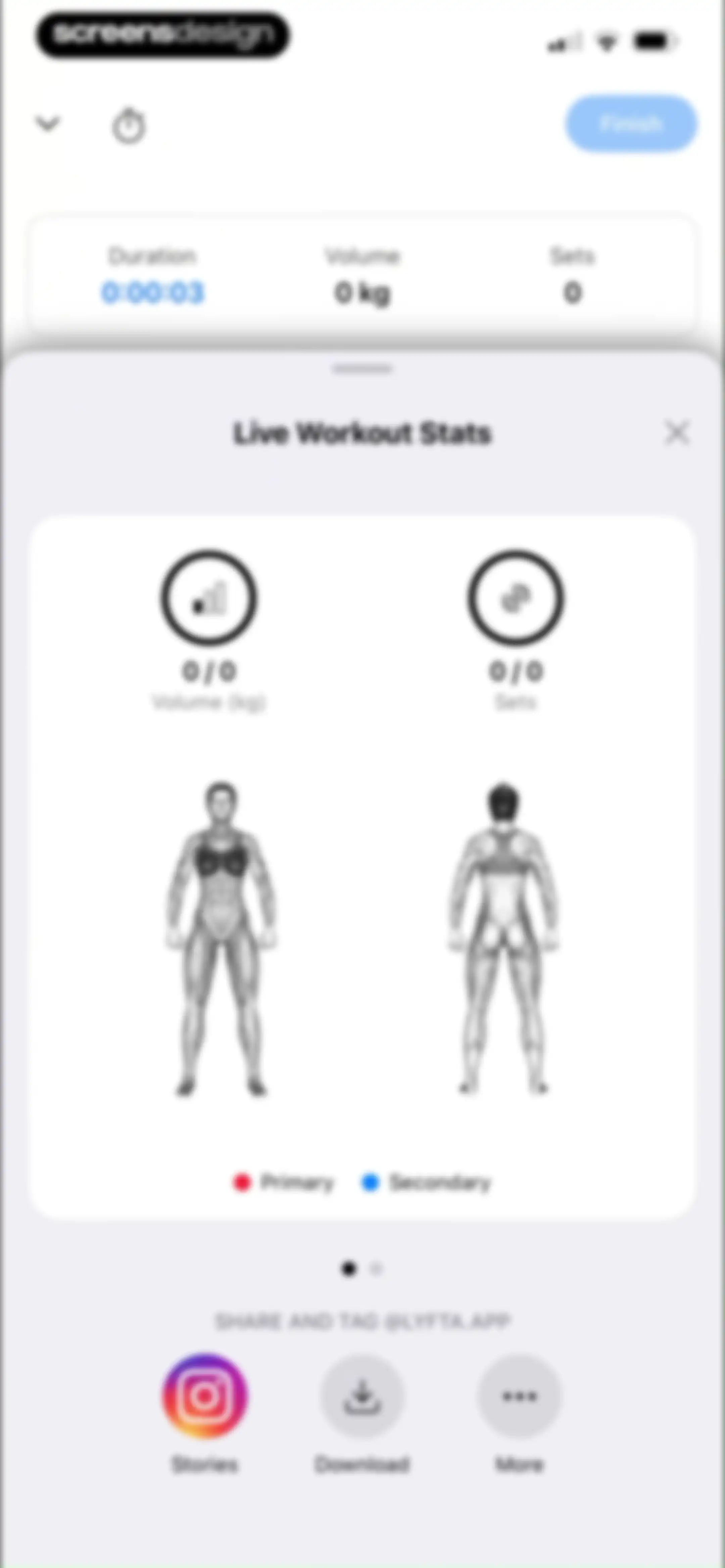 Lyfta: Gym Workout Tracker Log screen 42