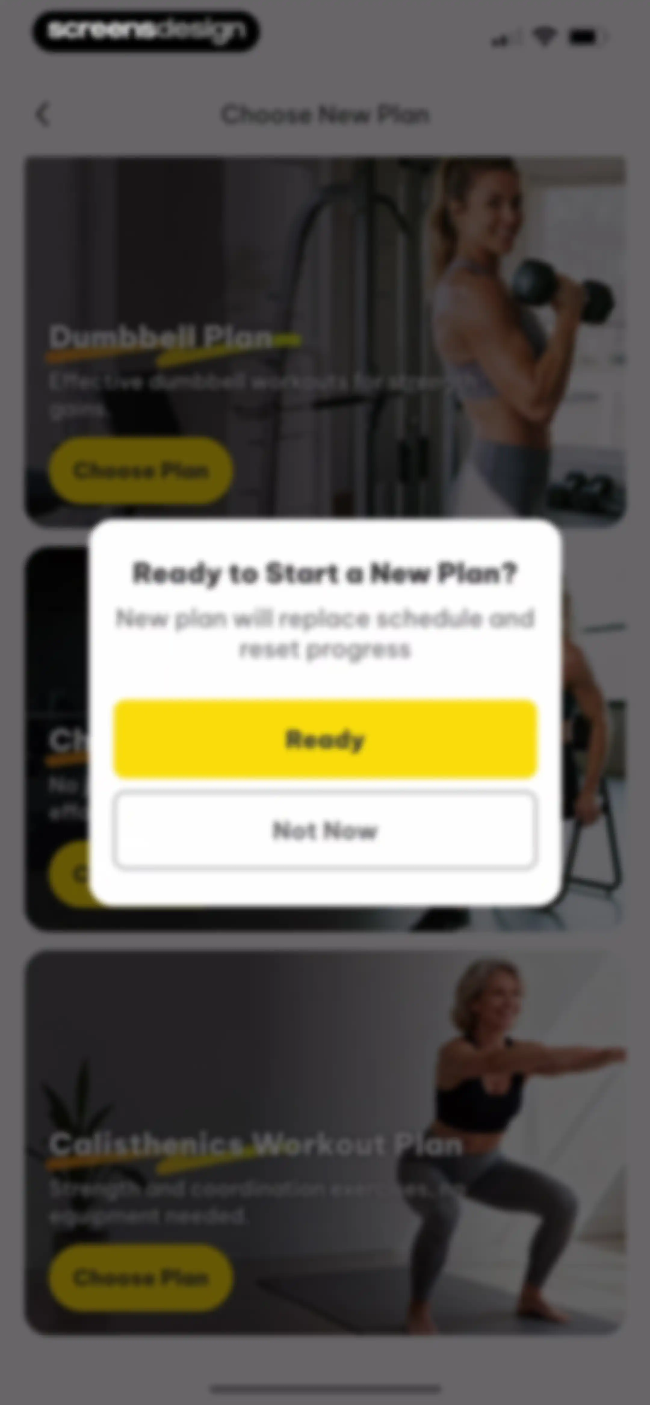 Muscle Monster Workout Planner screen 63