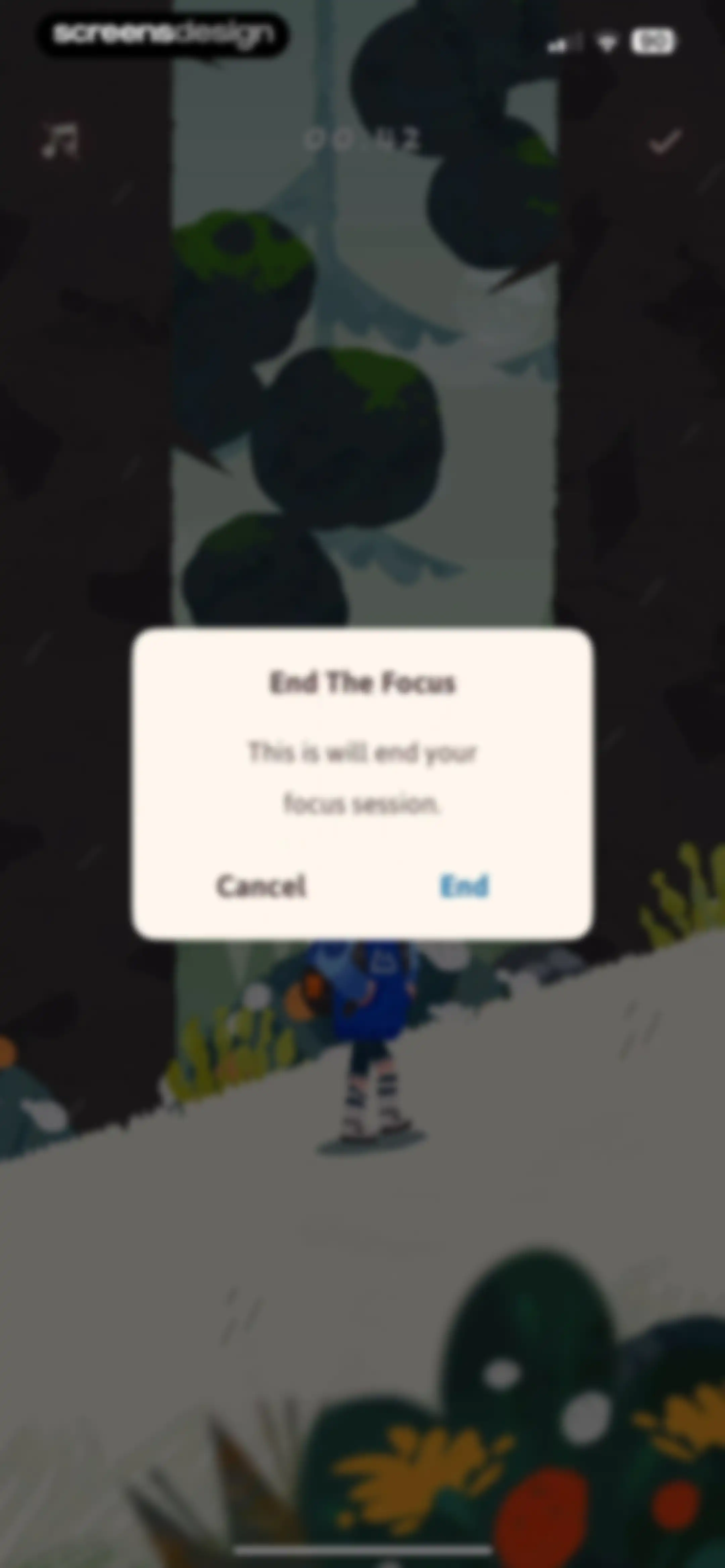 Focus Traveller - Flow Timer screen 31