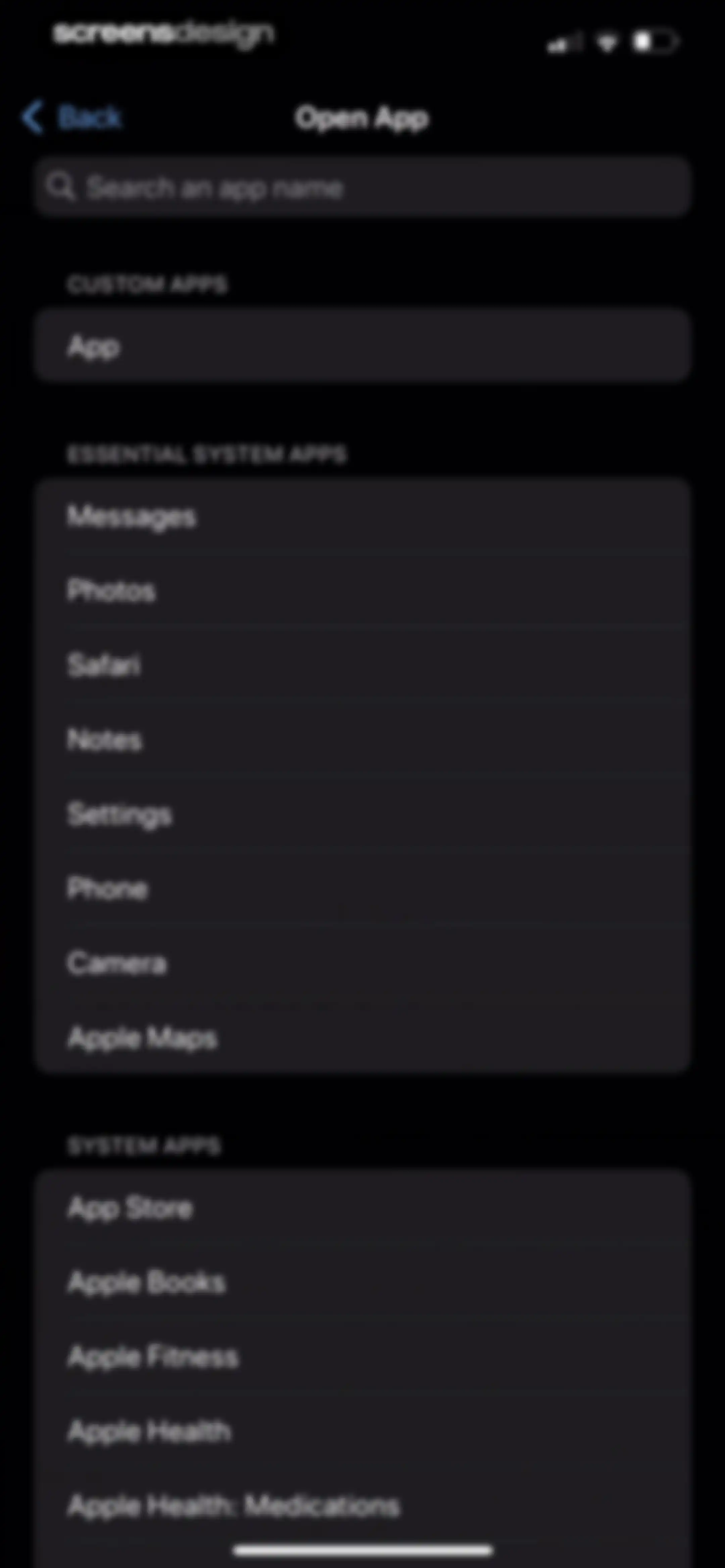 Dumb Phone (dp) screen 56