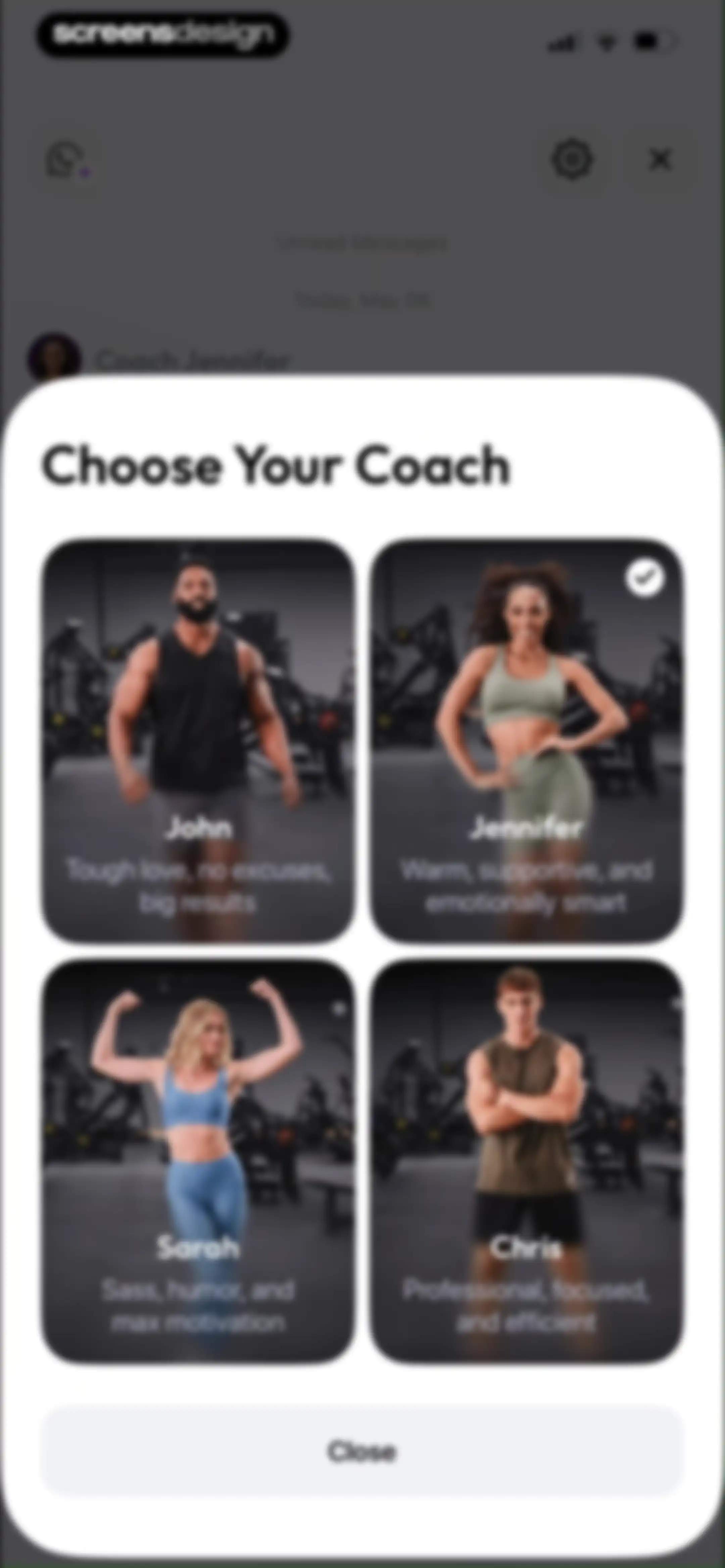 Zing AI: Home & Gym Workouts screen 87