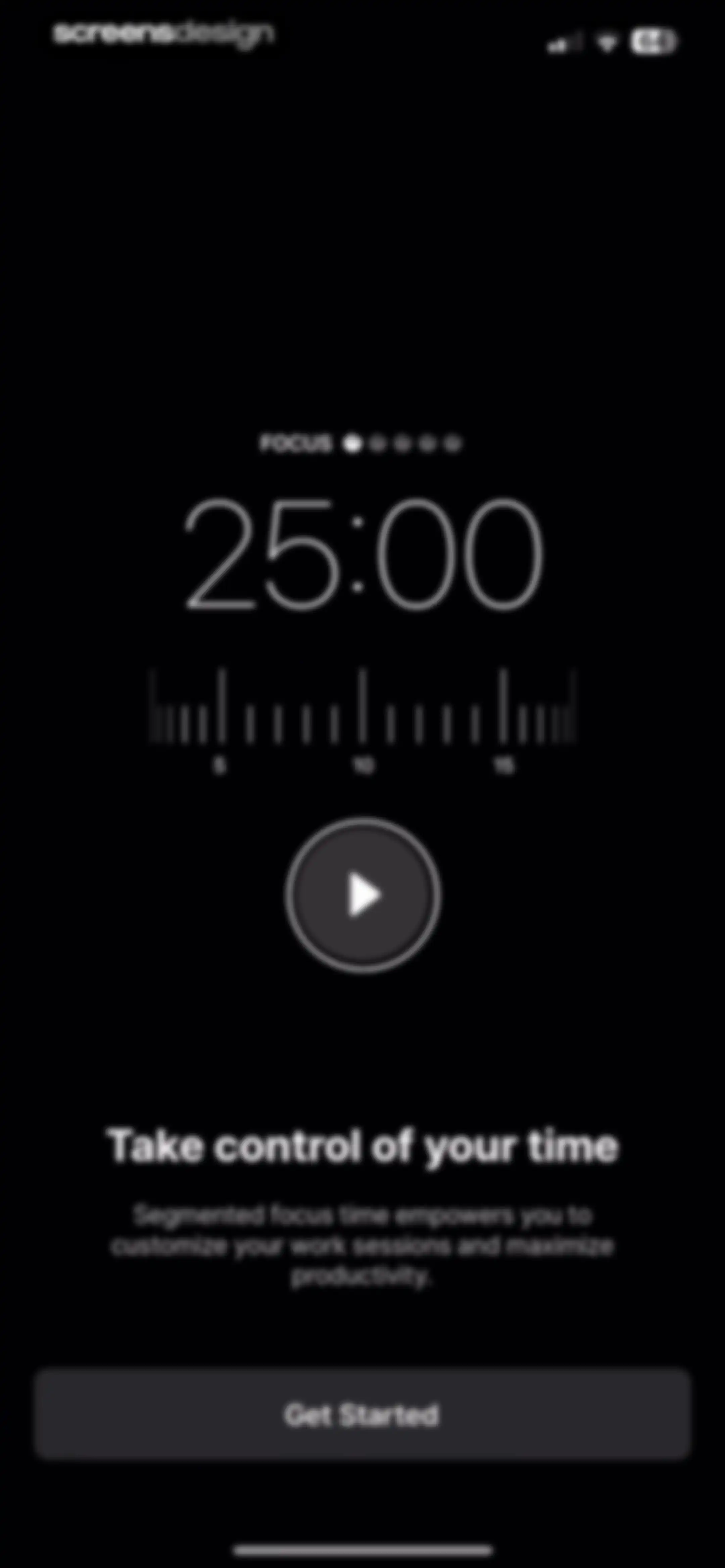 Focus Keeper - Pomodoro Timer screen 2