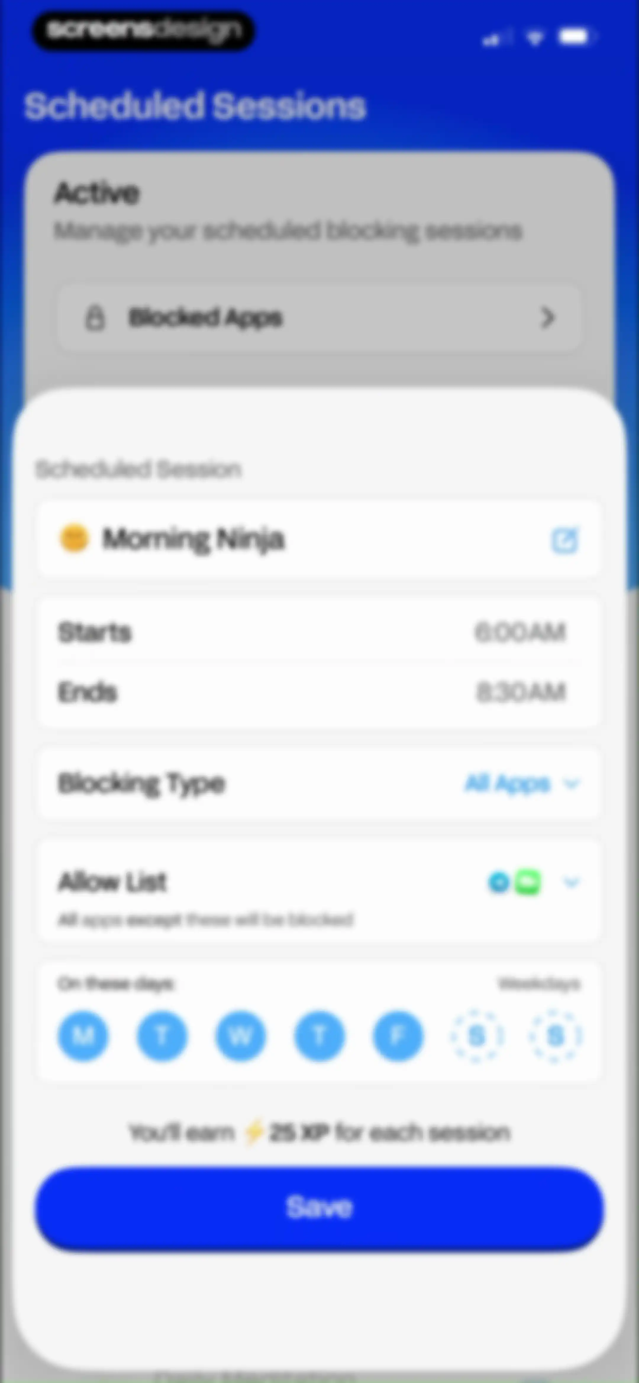 BePresent: Screen Time Control screen 78
