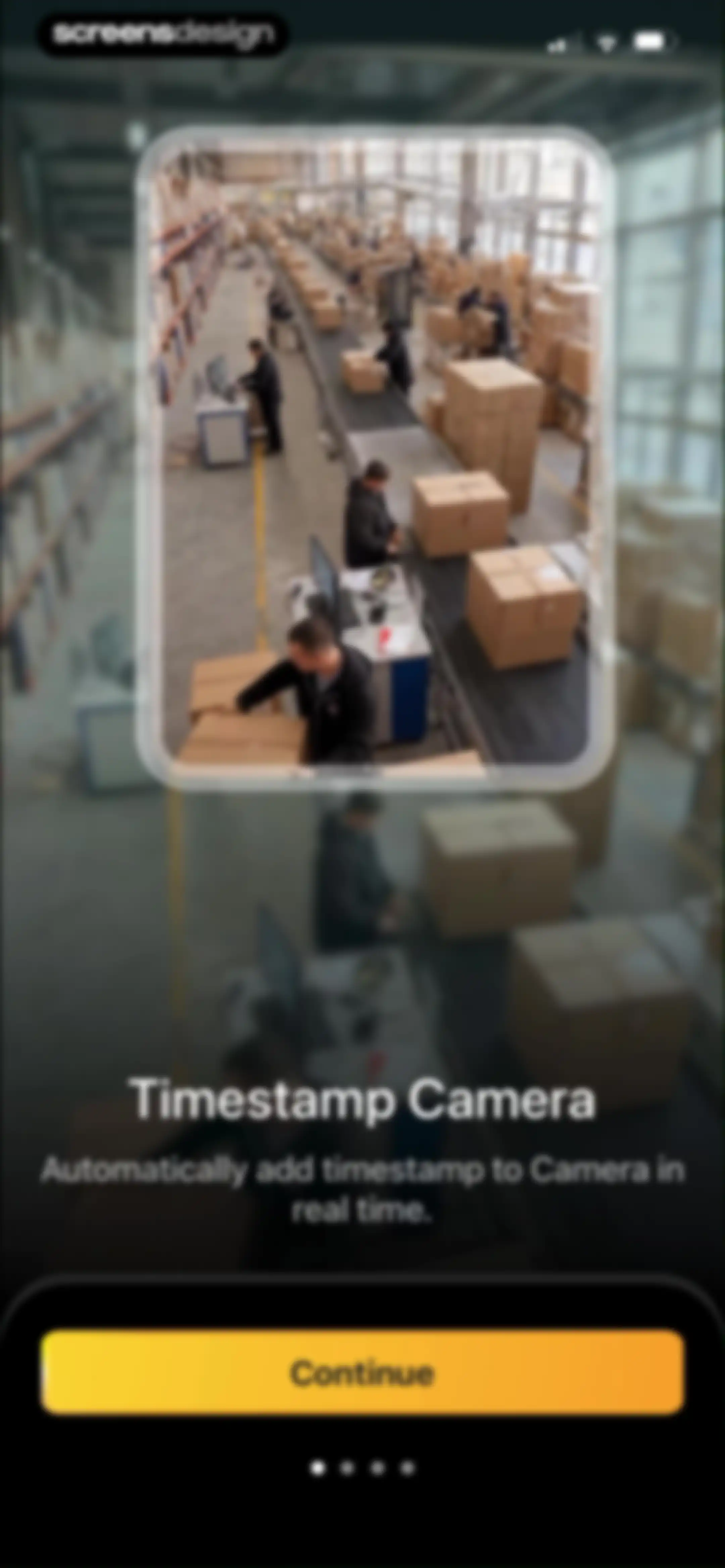 Timestamp Camera Basic. screen 2