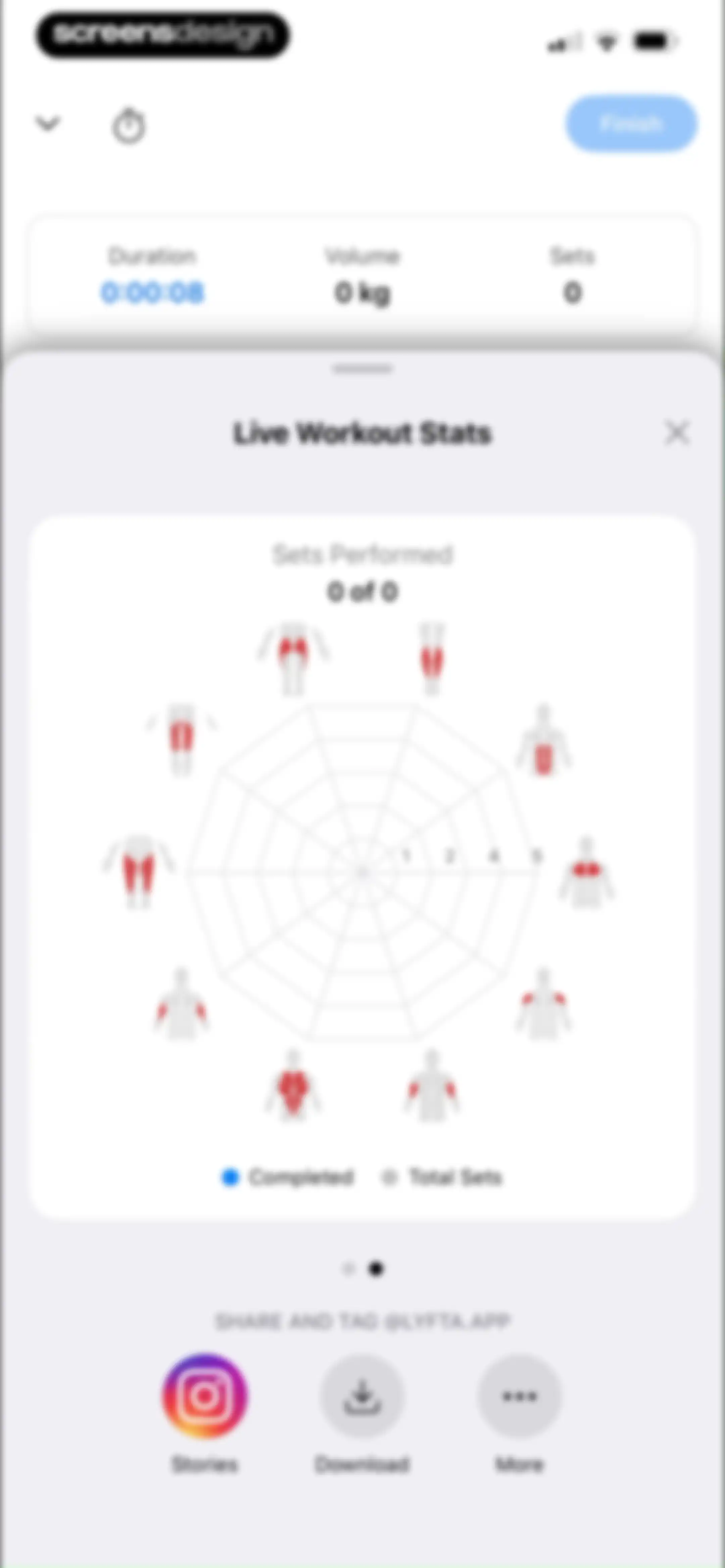 Lyfta: Gym Workout Tracker Log screen 43
