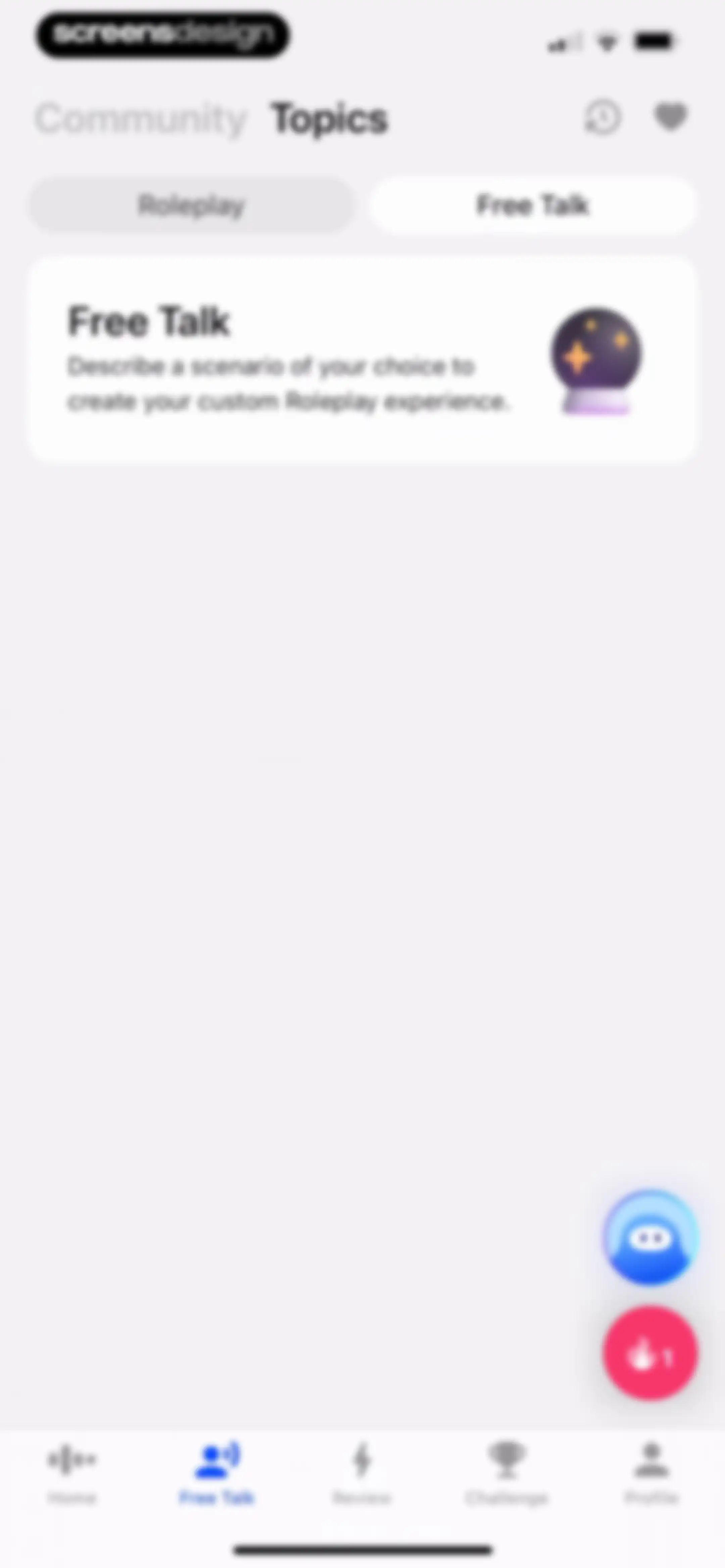Speak: Language Learning screen 123