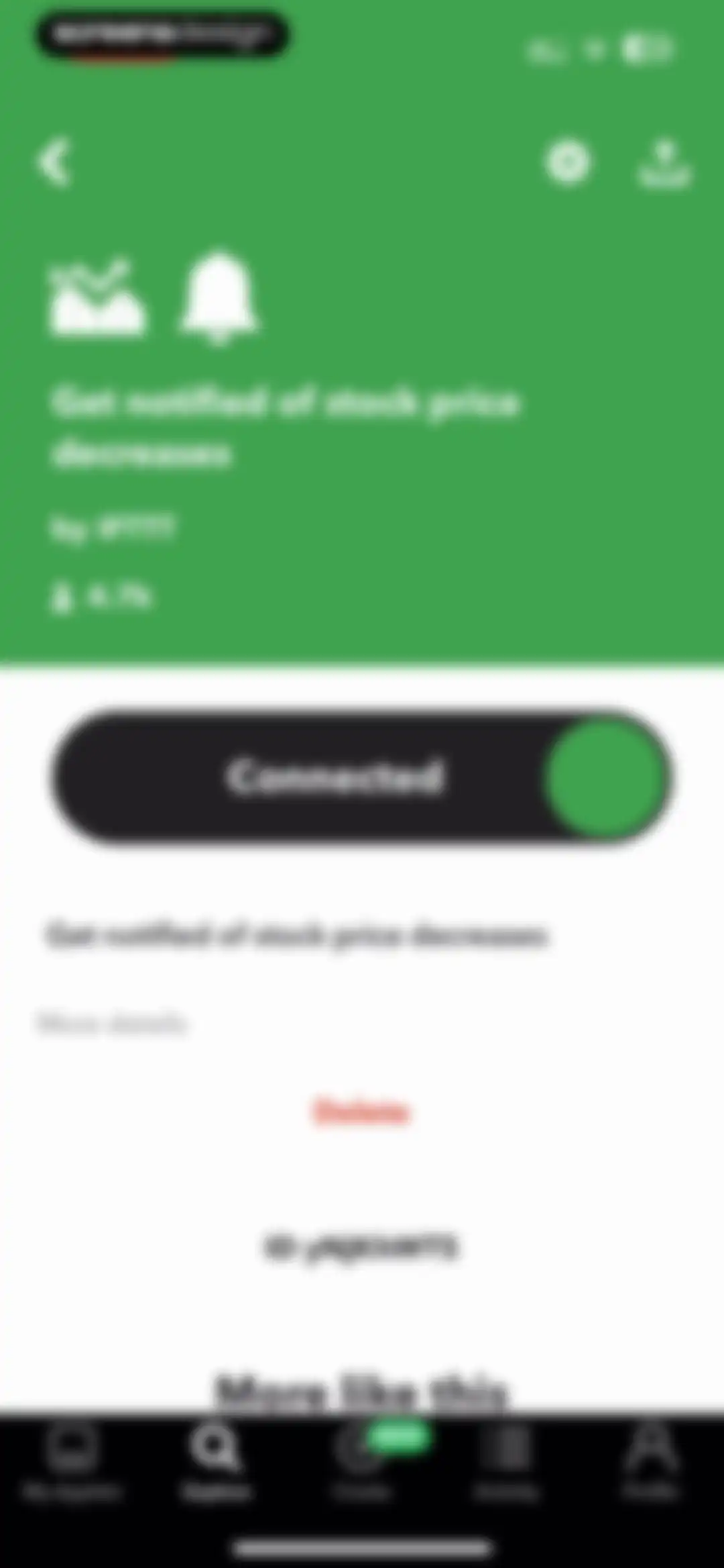 IFTTT - Automate work and home screen 29