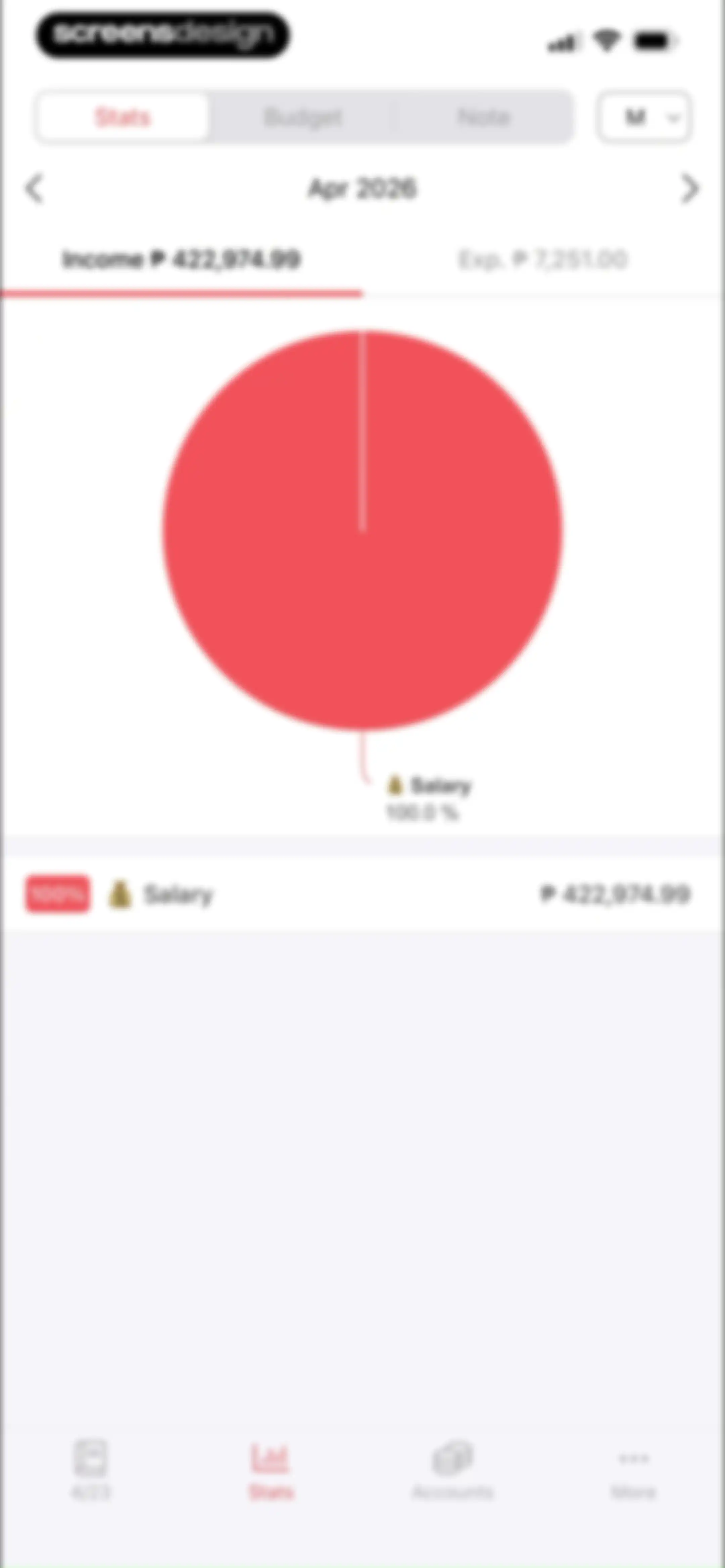 Money Manager Expense & Budget screen 55