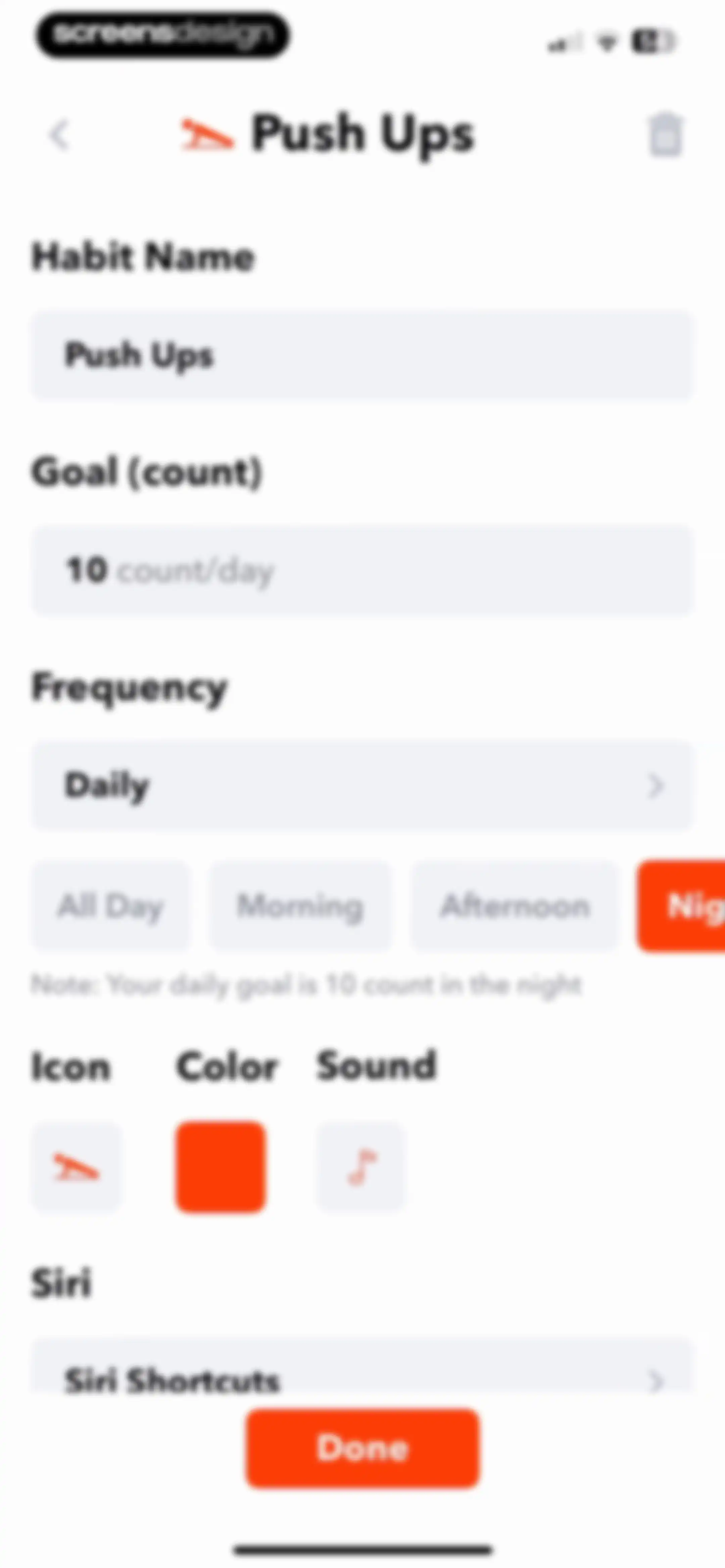 HabitMinder • Habit Tracker screen 80