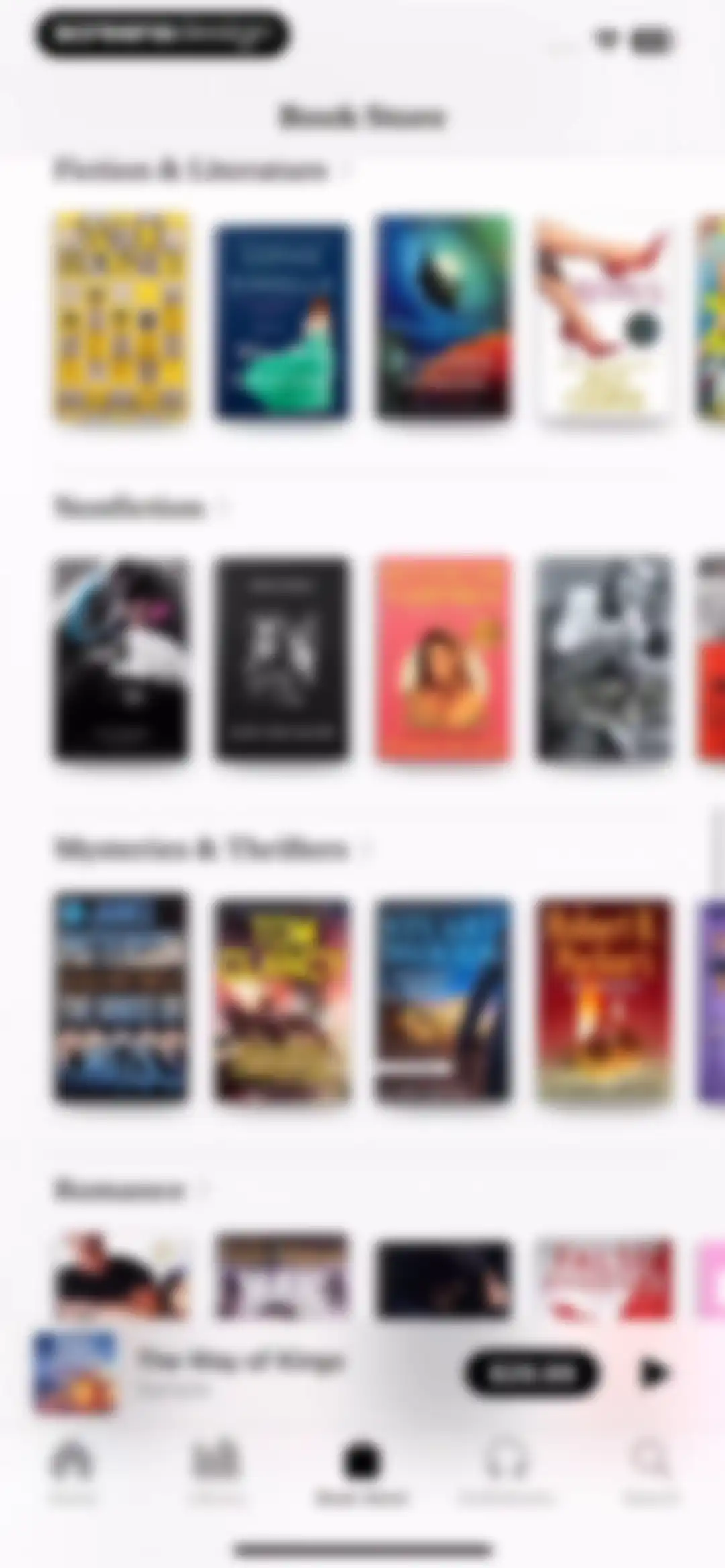 Apple Books screen 152