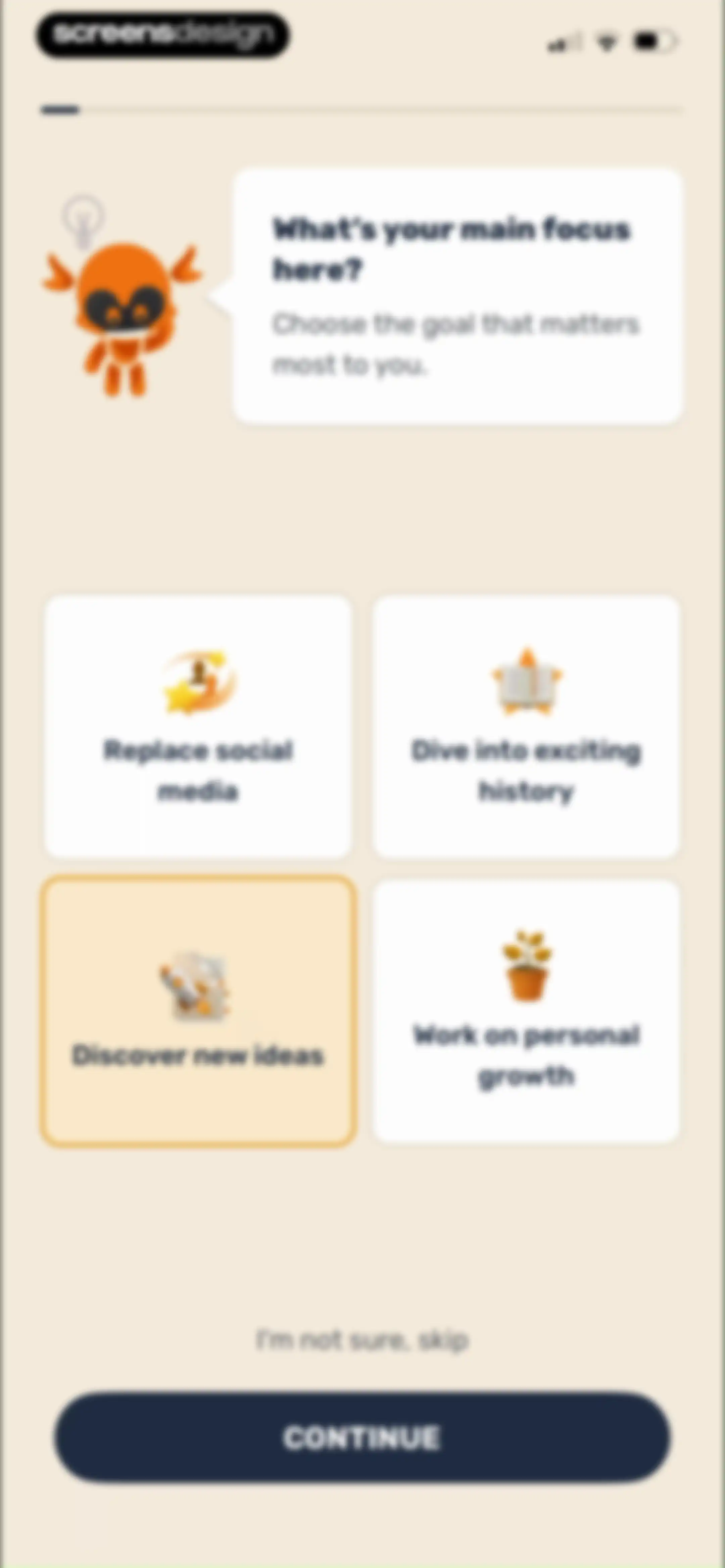Paladin: Learn History screen 9