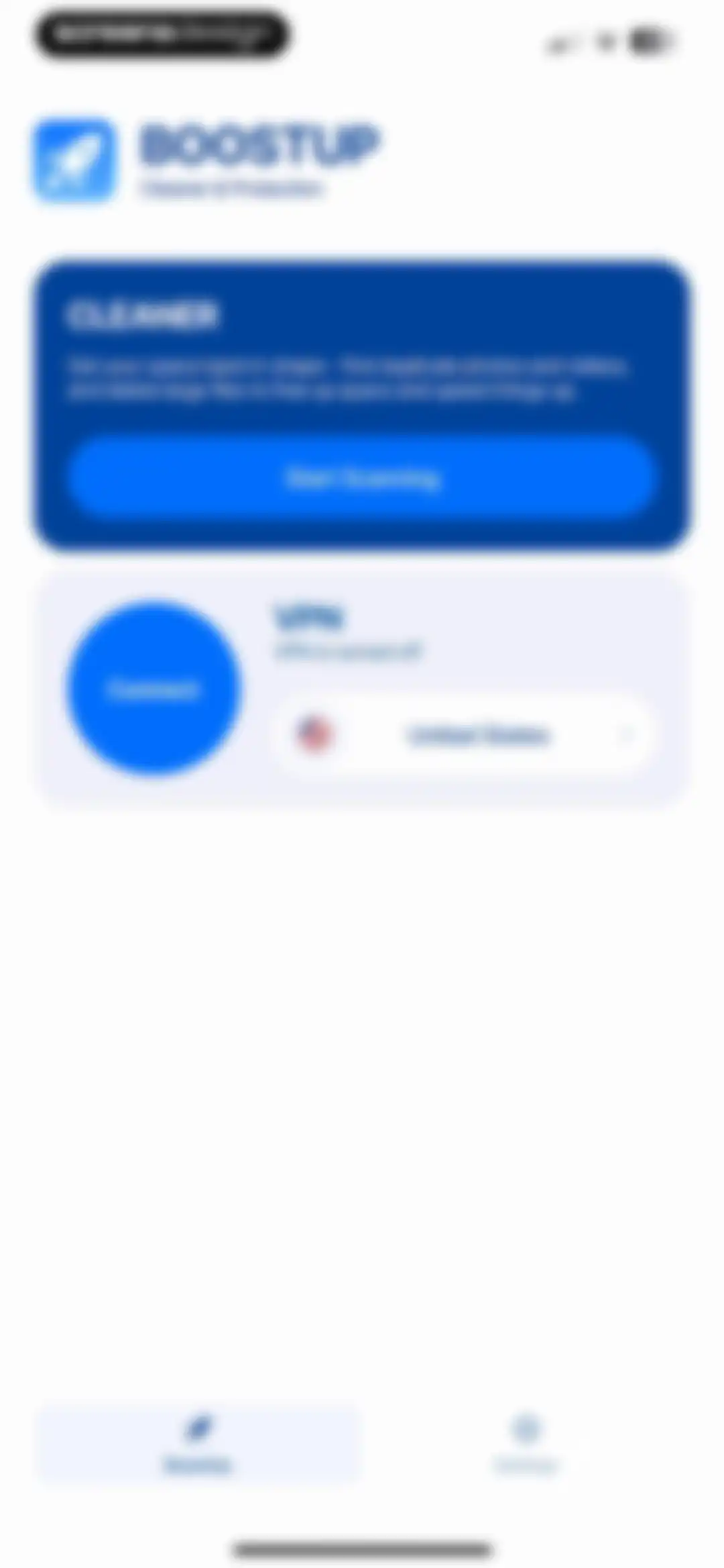 BoostUp Cleaner & Protection screen 7