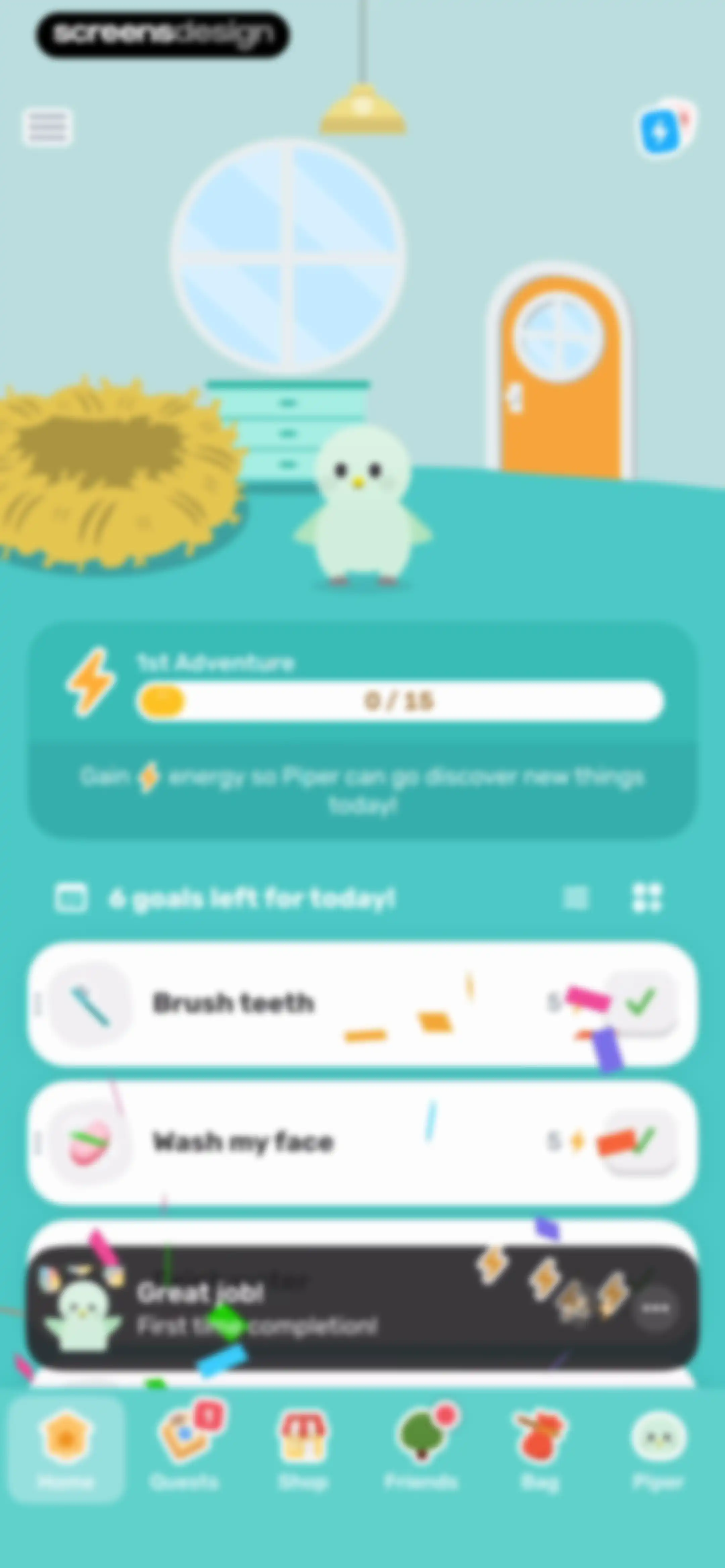 Finch: Self-Care Pet screen 53