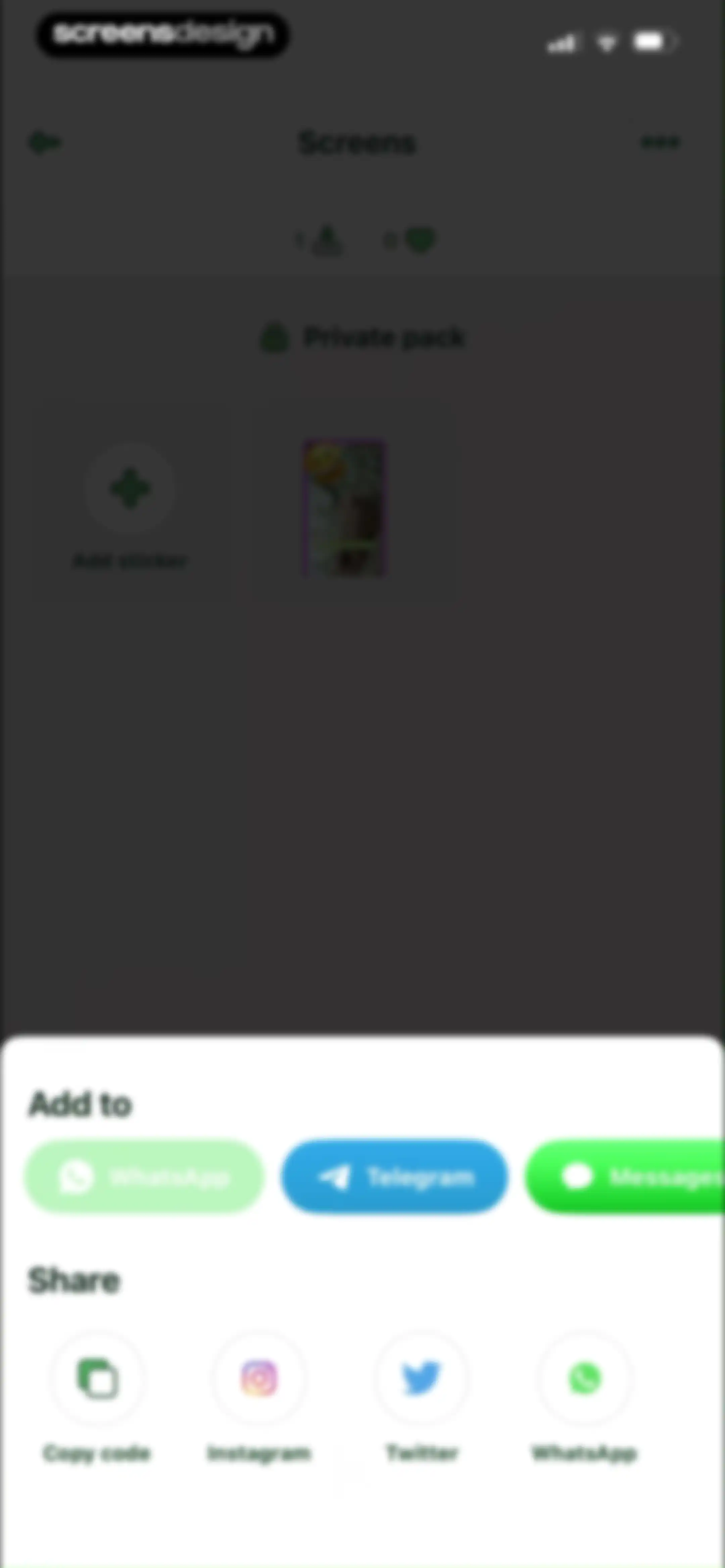 WhatSticker - Sticker Maker screen 65
