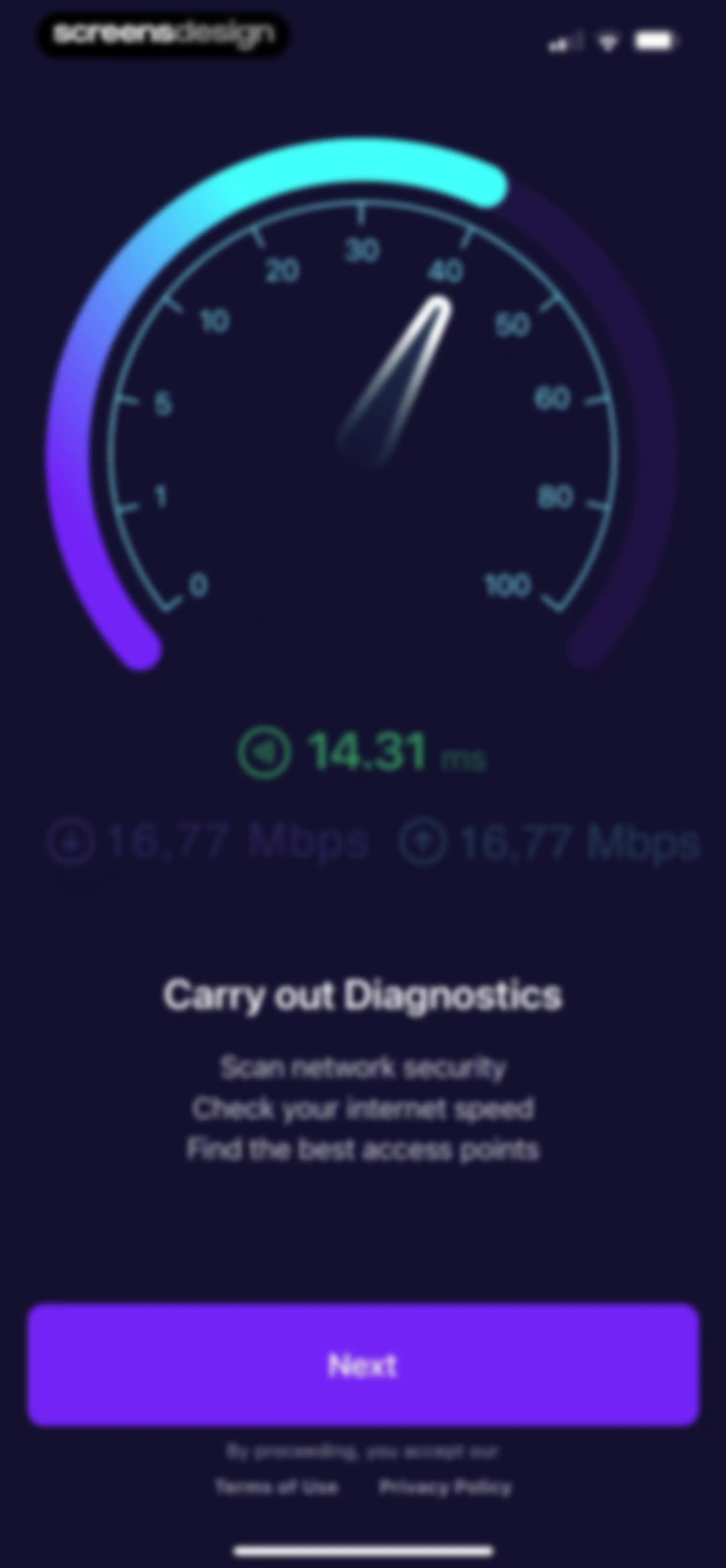 Speed Test & Wifi Analyzer + screen 3