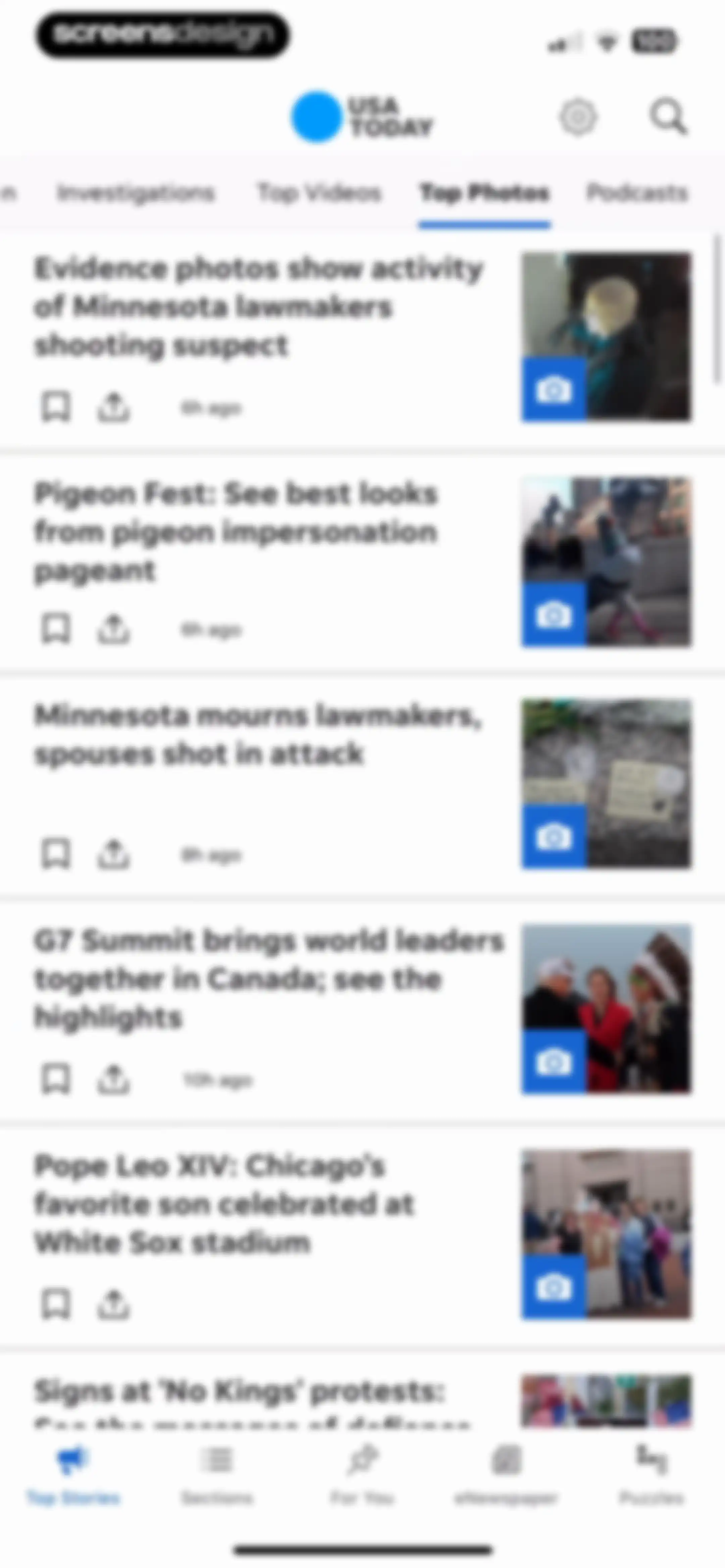 USA TODAY: US & Breaking News screen 38