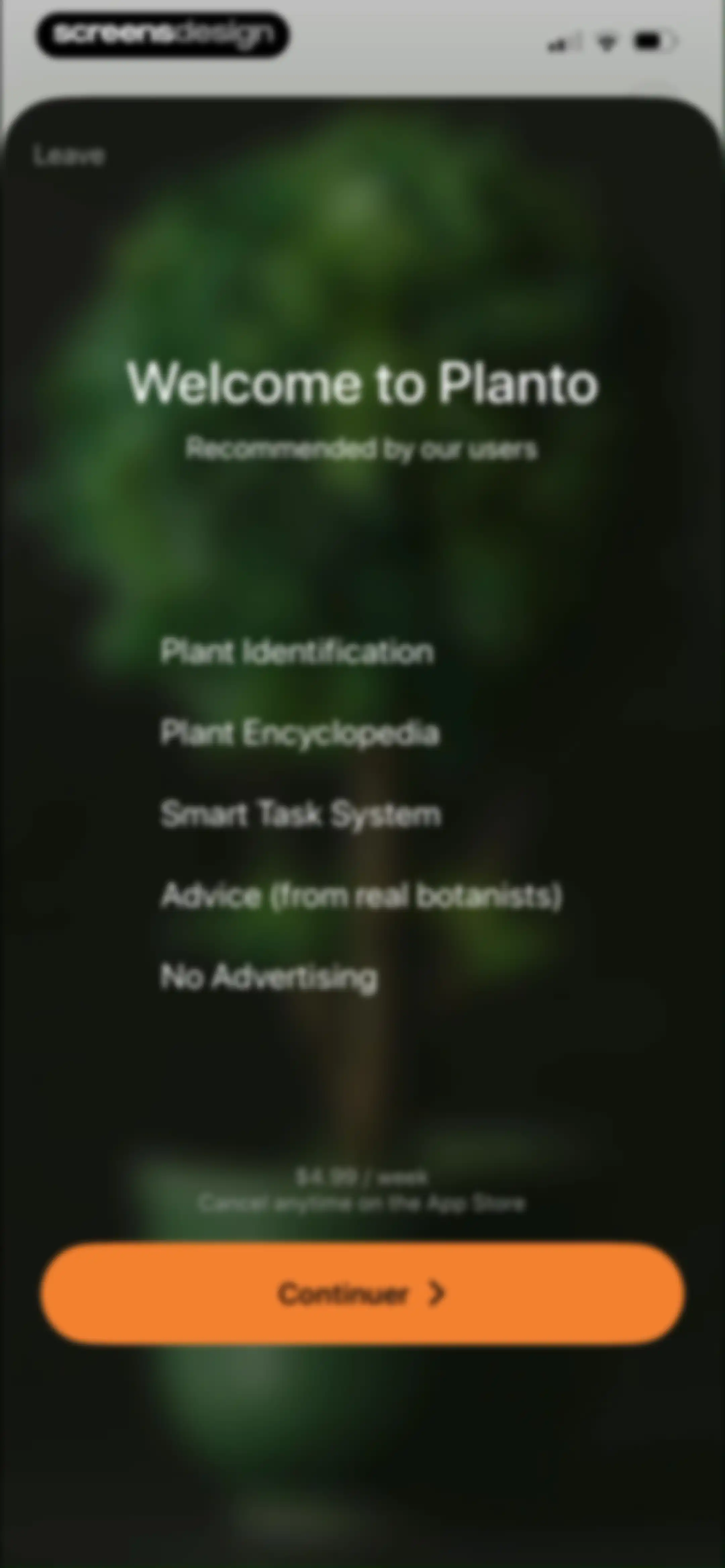 Planto: Plant Identifier screen 74