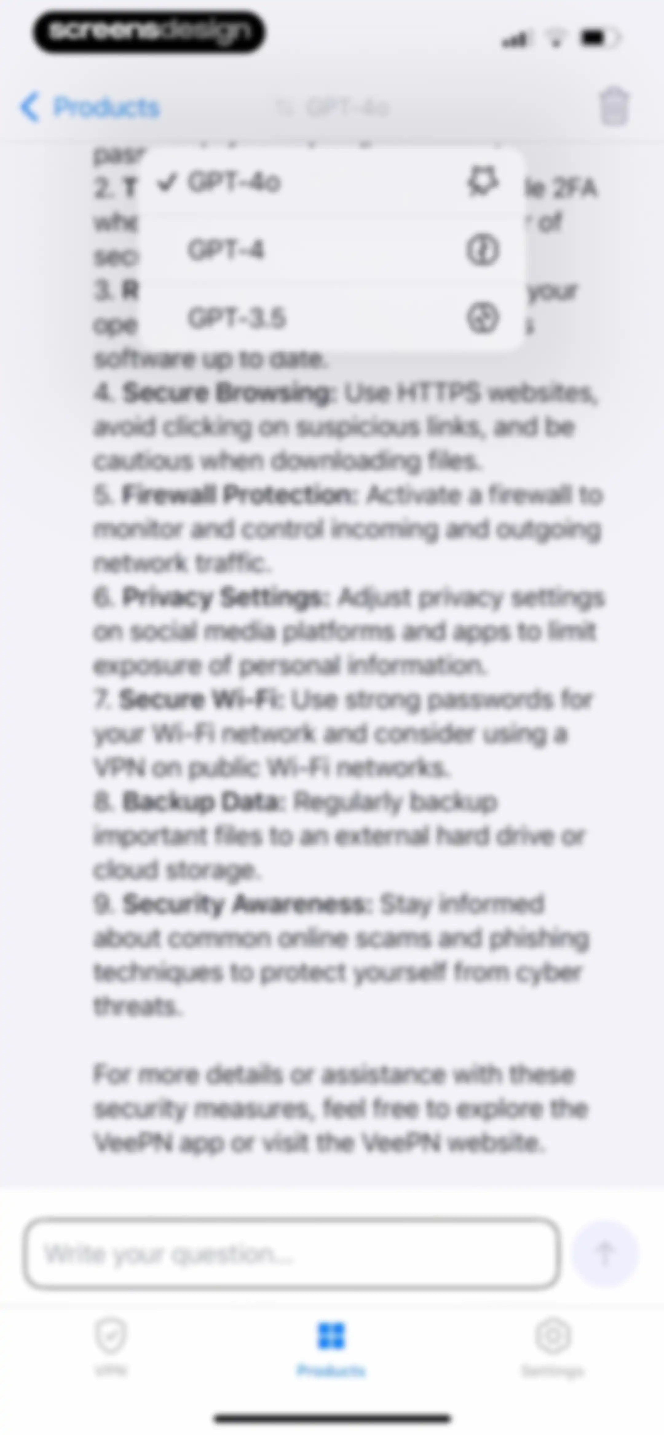 VPN Proxy Master - VeePN screen 43