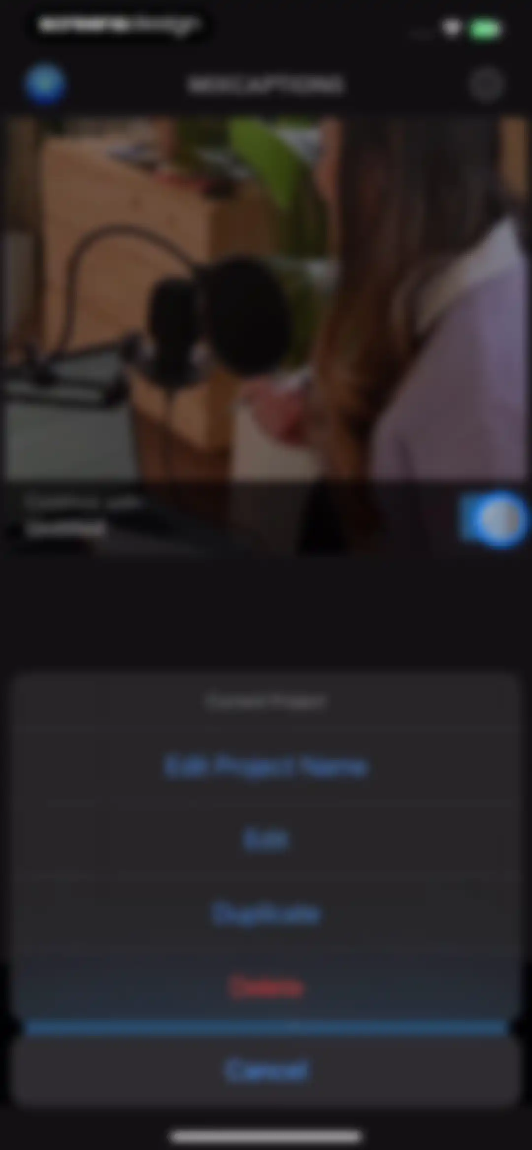 MixCaptions: Video Captions screen 51