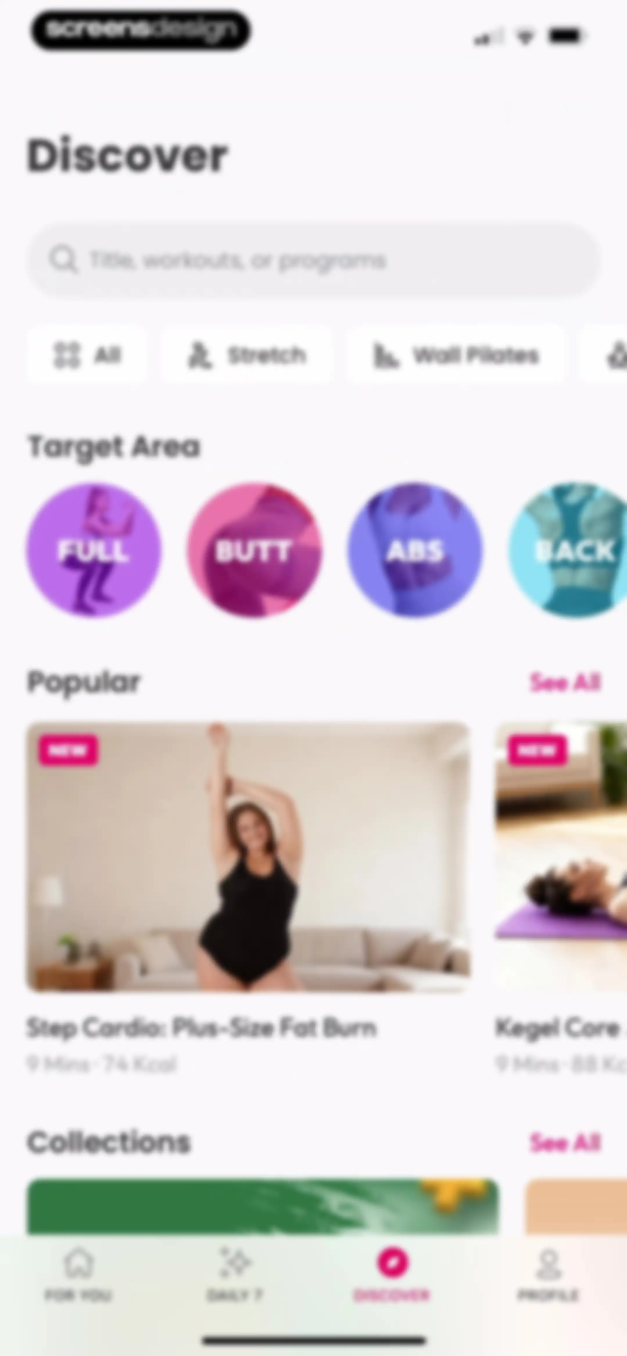Workout for Women: Home & Gym screen 140