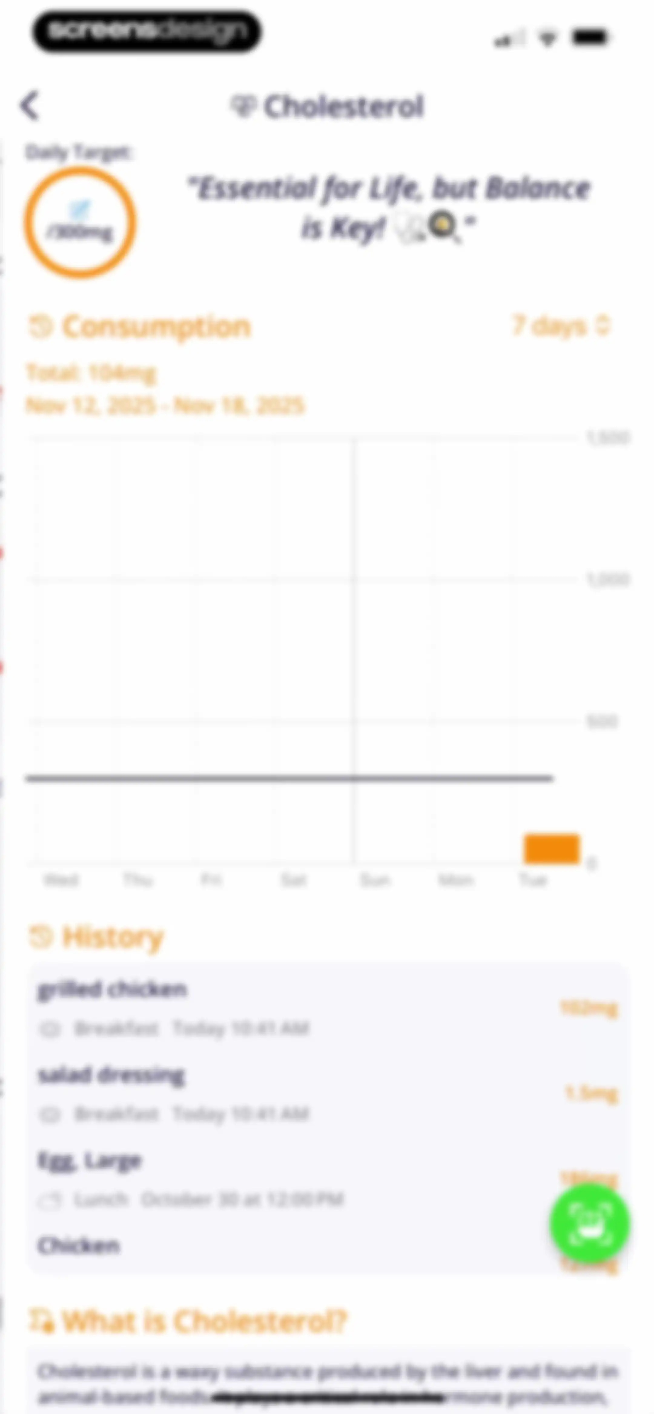 Calorie Tracker・Diet: Food AI screen 74