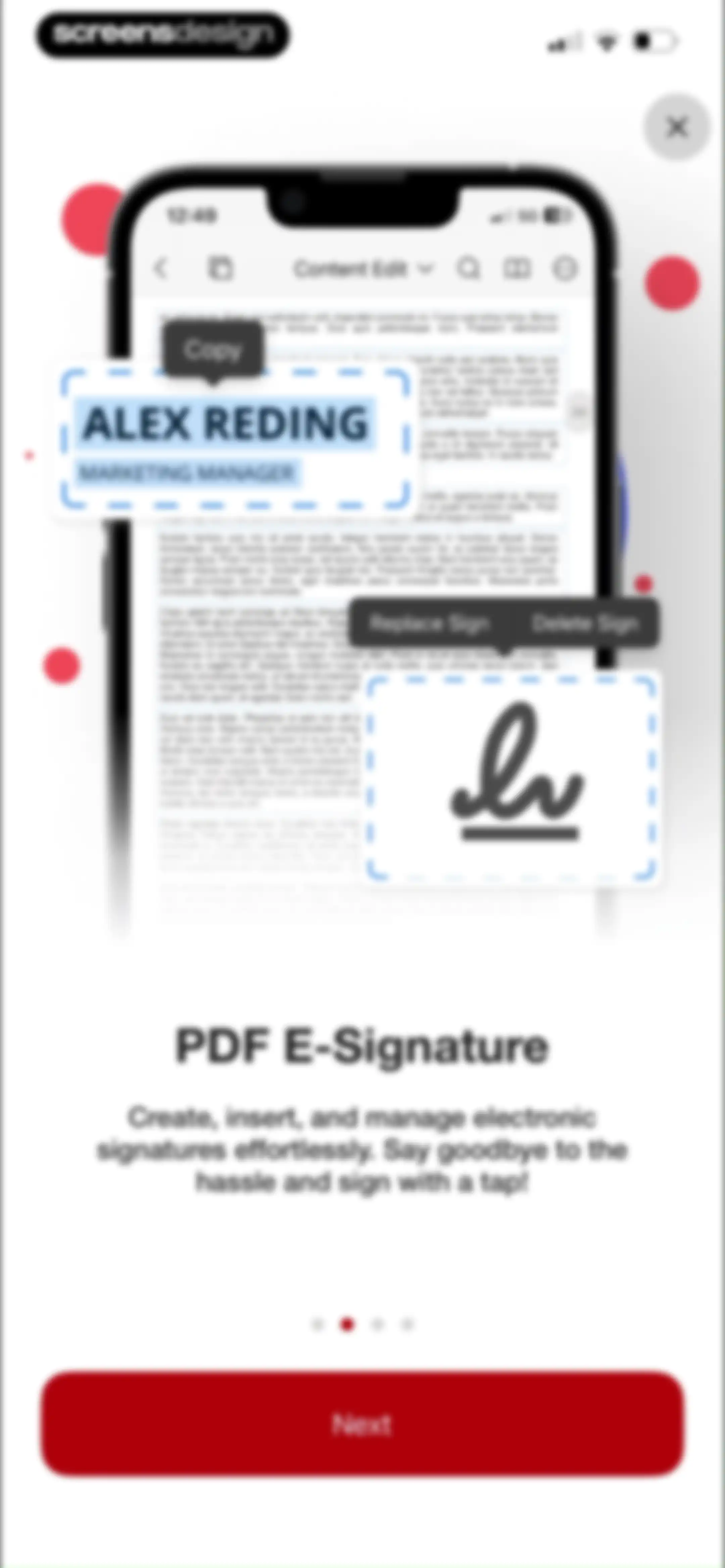 PDF Editor: Read, Scan & Sign screen 5