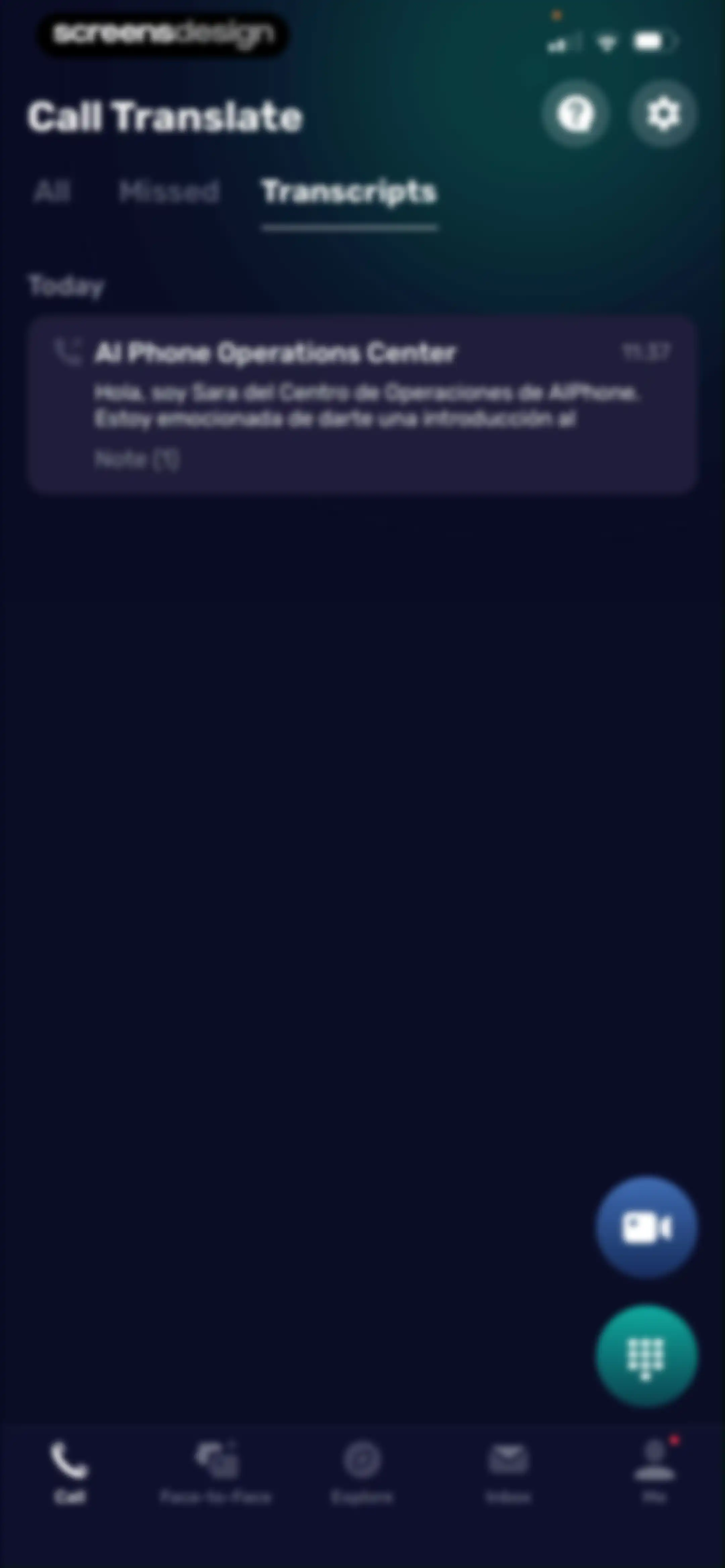 AI Phone:Call&Voice Translator screen 80