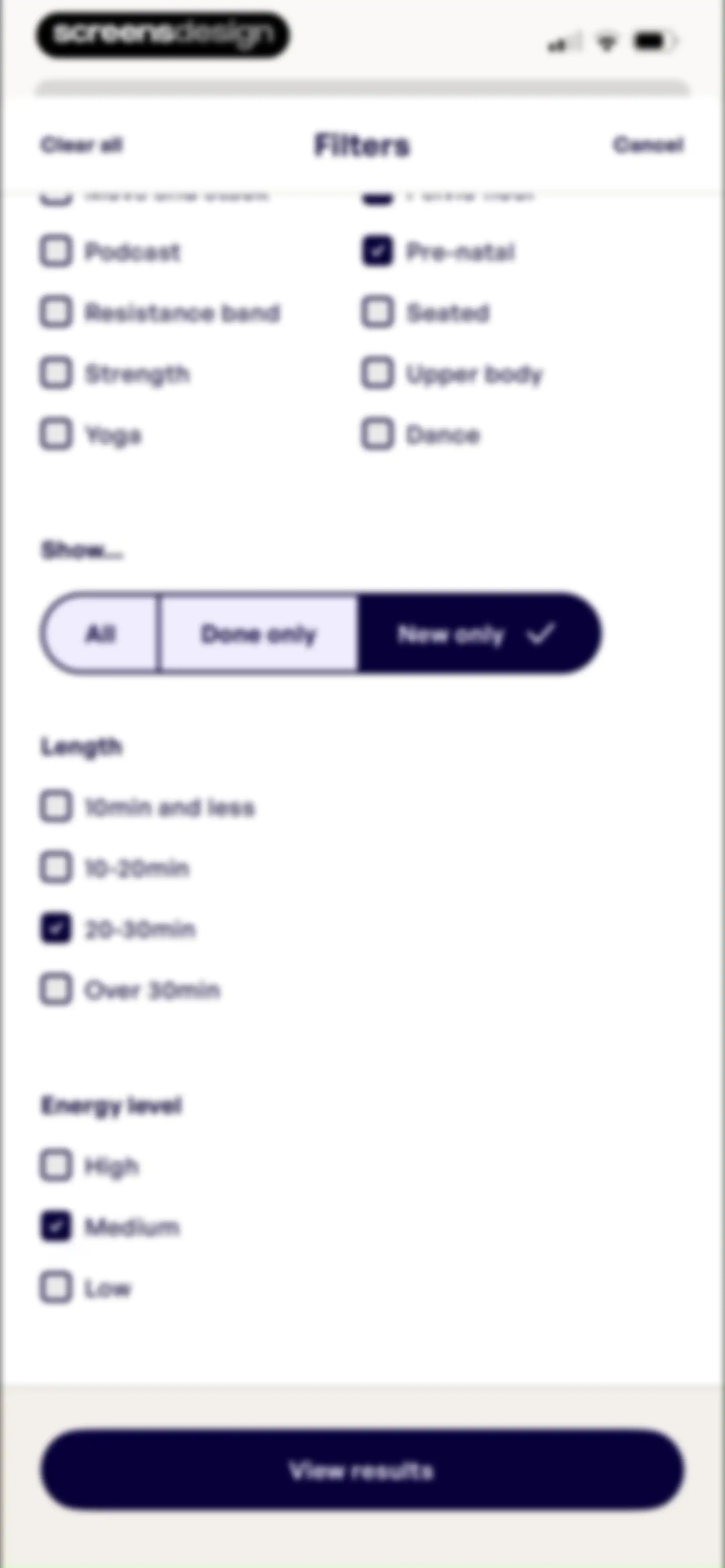 Mila: Home Workout & Fitness screen 48