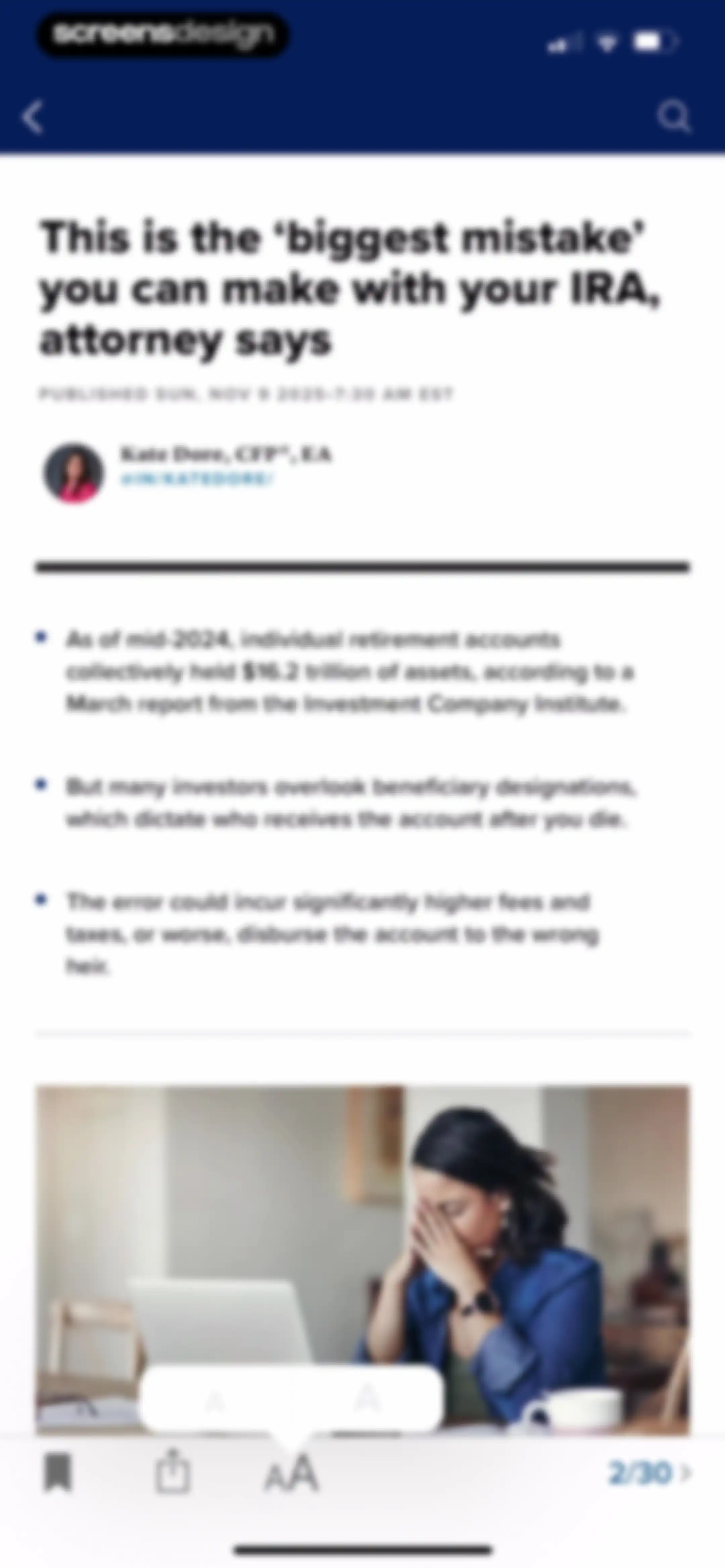 CNBC: Stock Market & Business screen 18