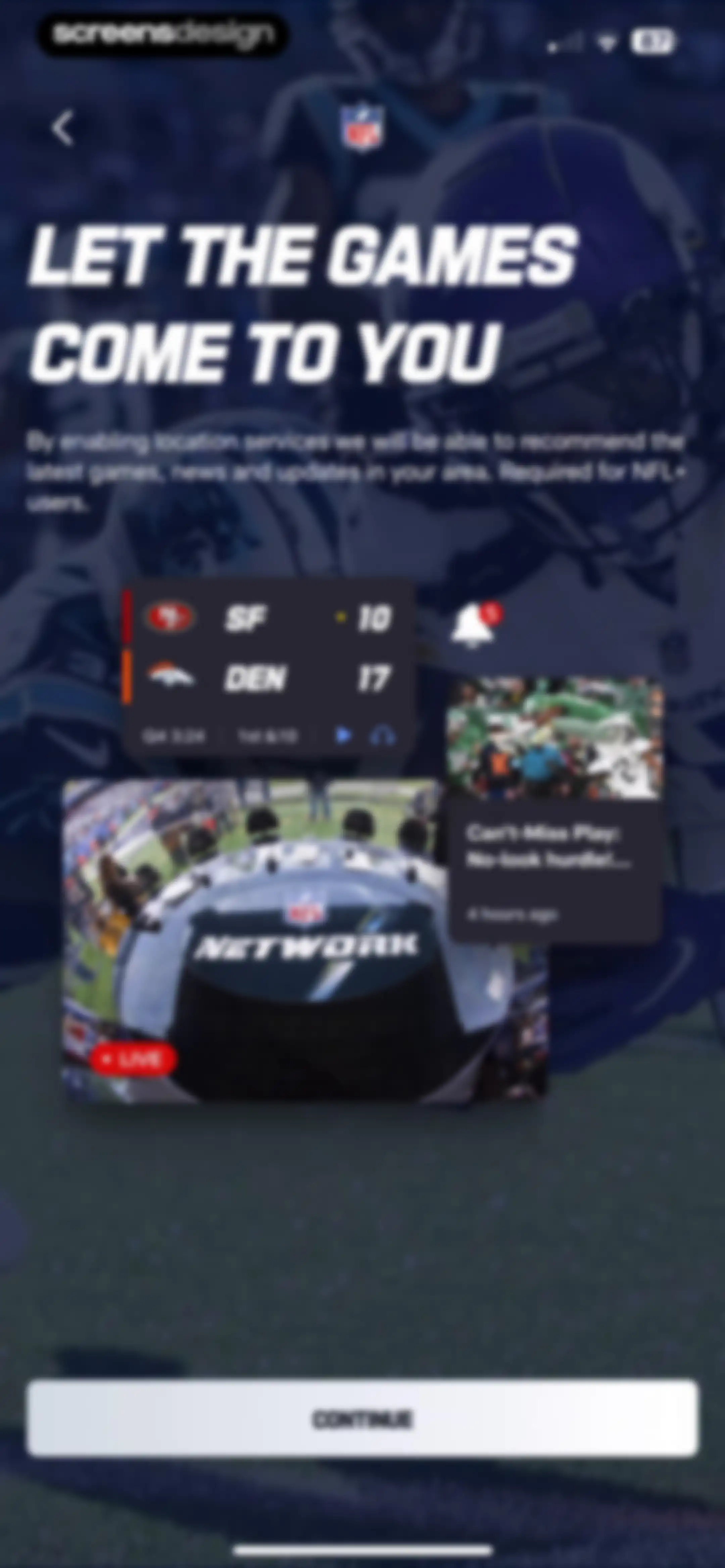 NFL screen 14