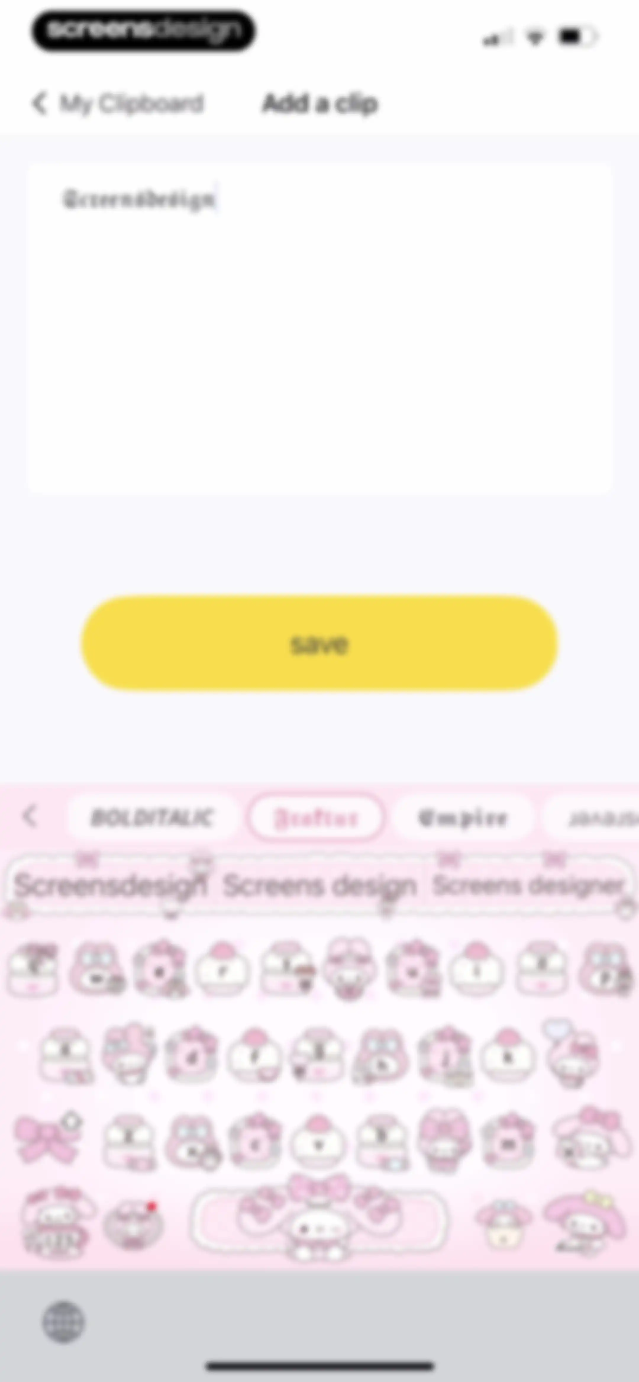 Facemoji AI Emoji Keyboard screen 105
