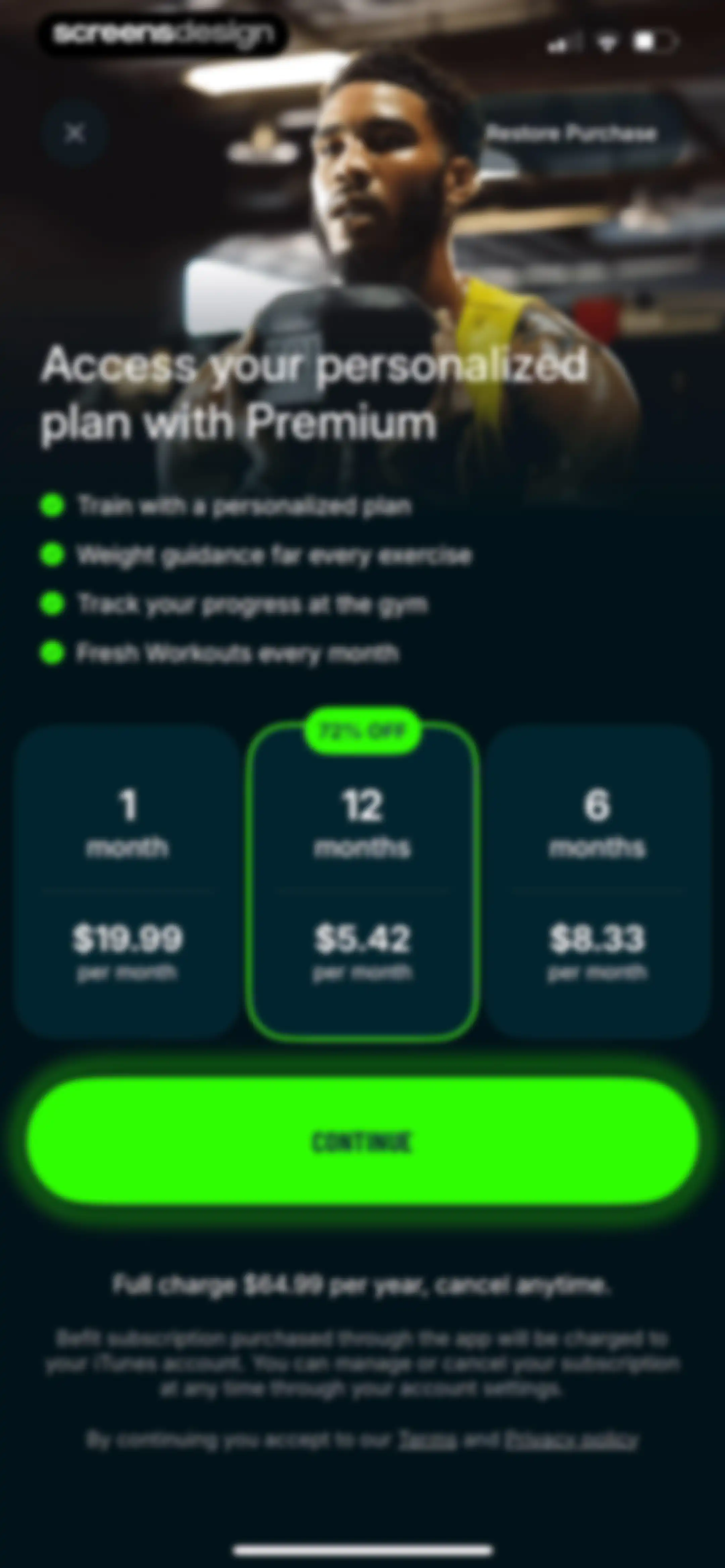 Befit: Gym & Home Workout Plan screen 21