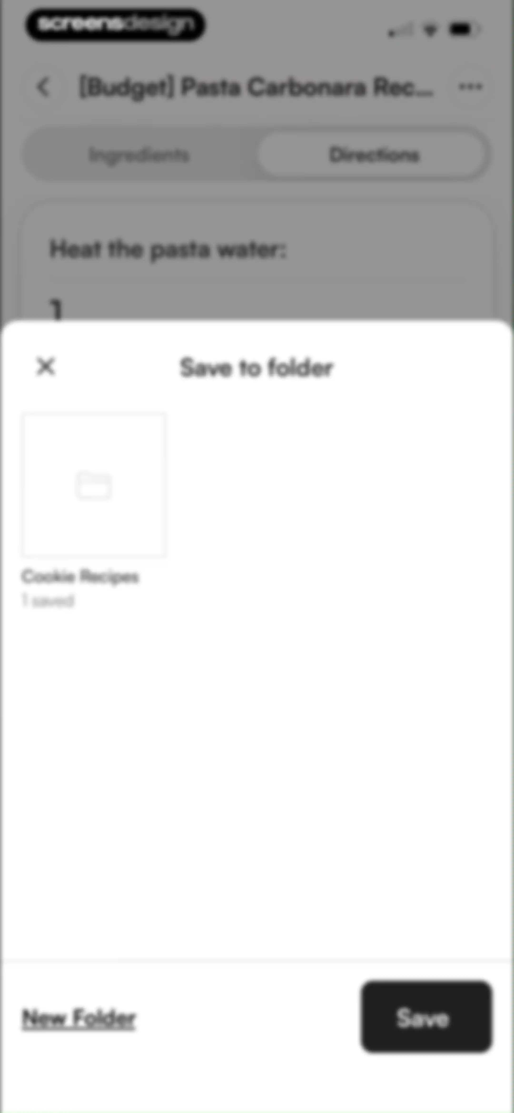 Osta: Save & Share Recipes screen 118