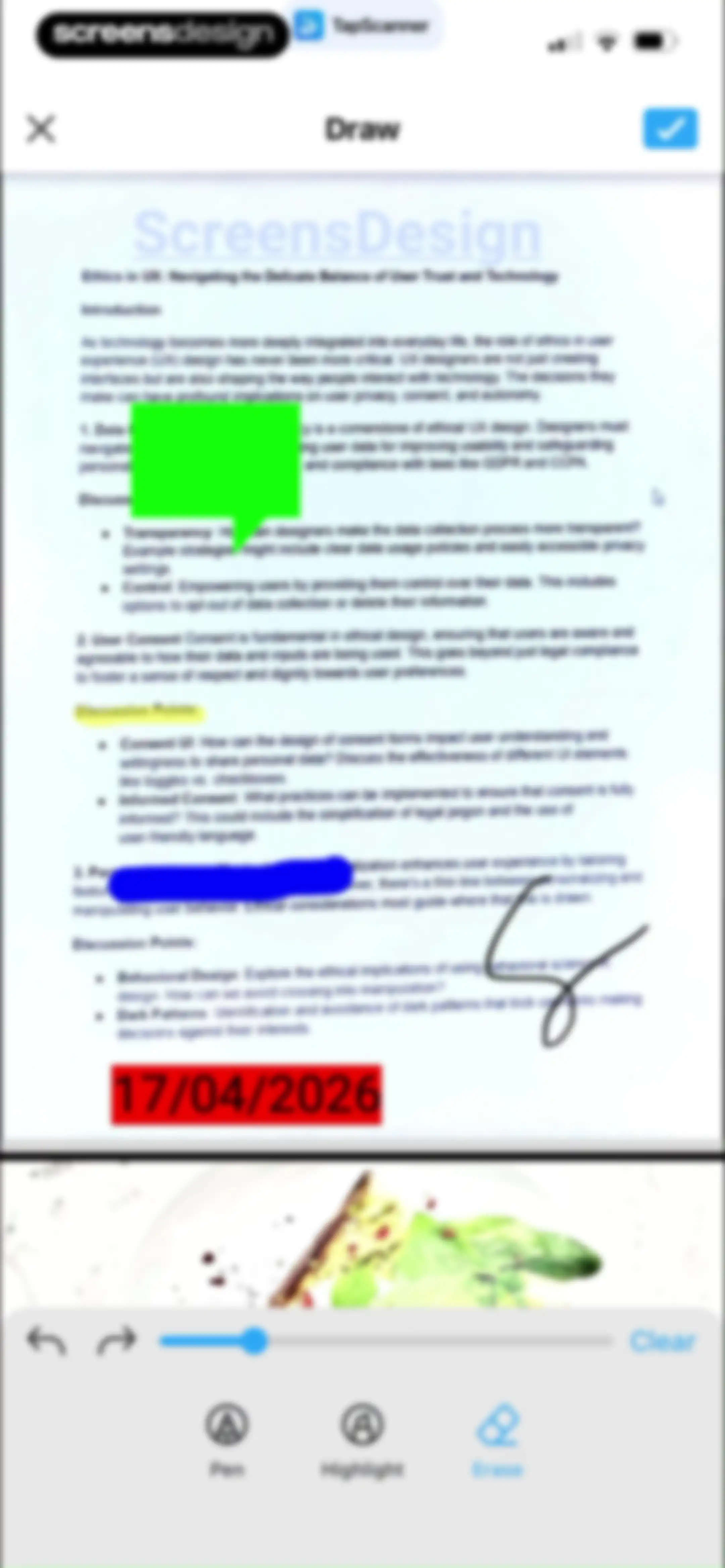 PDF Scanner App: TapScanner screen 46