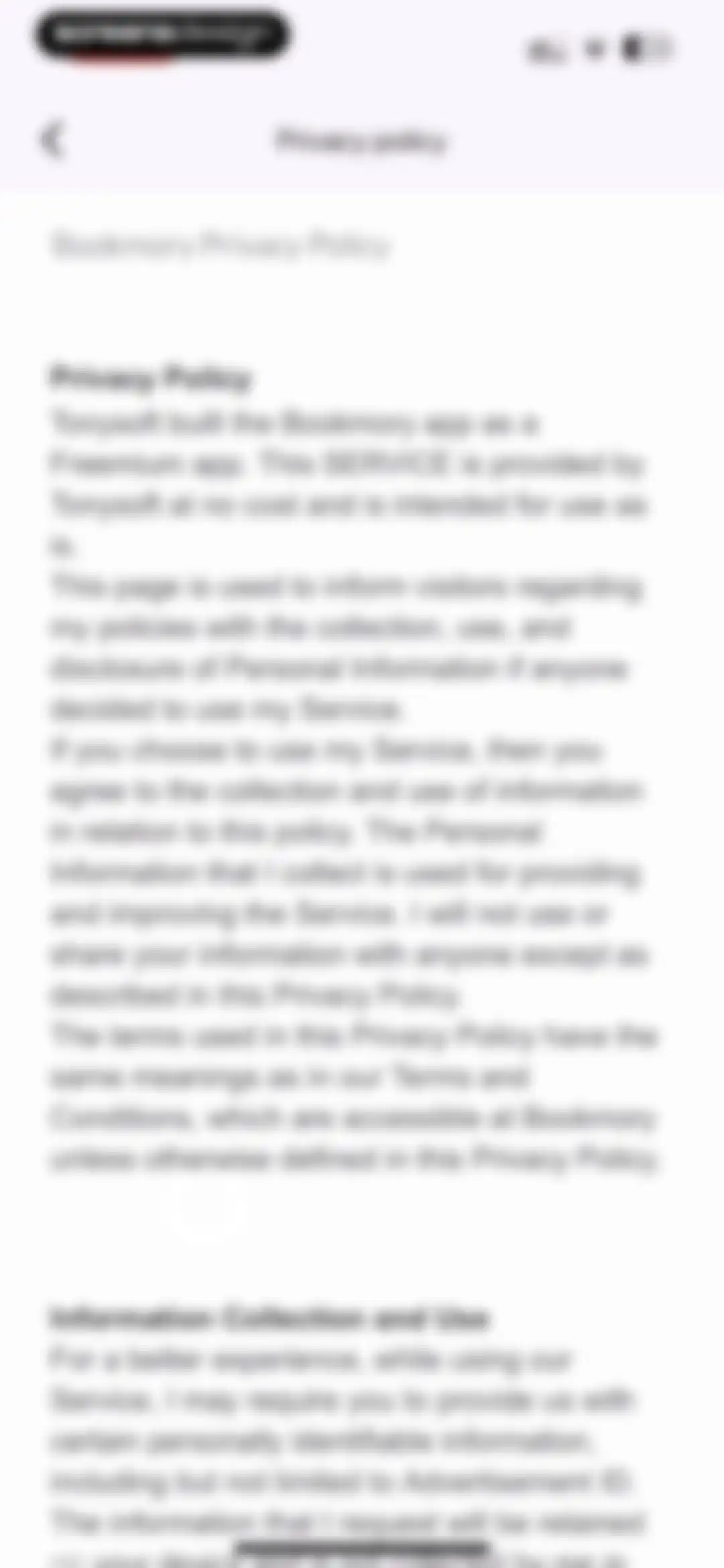 Bookmory - reading tracker screen 167
