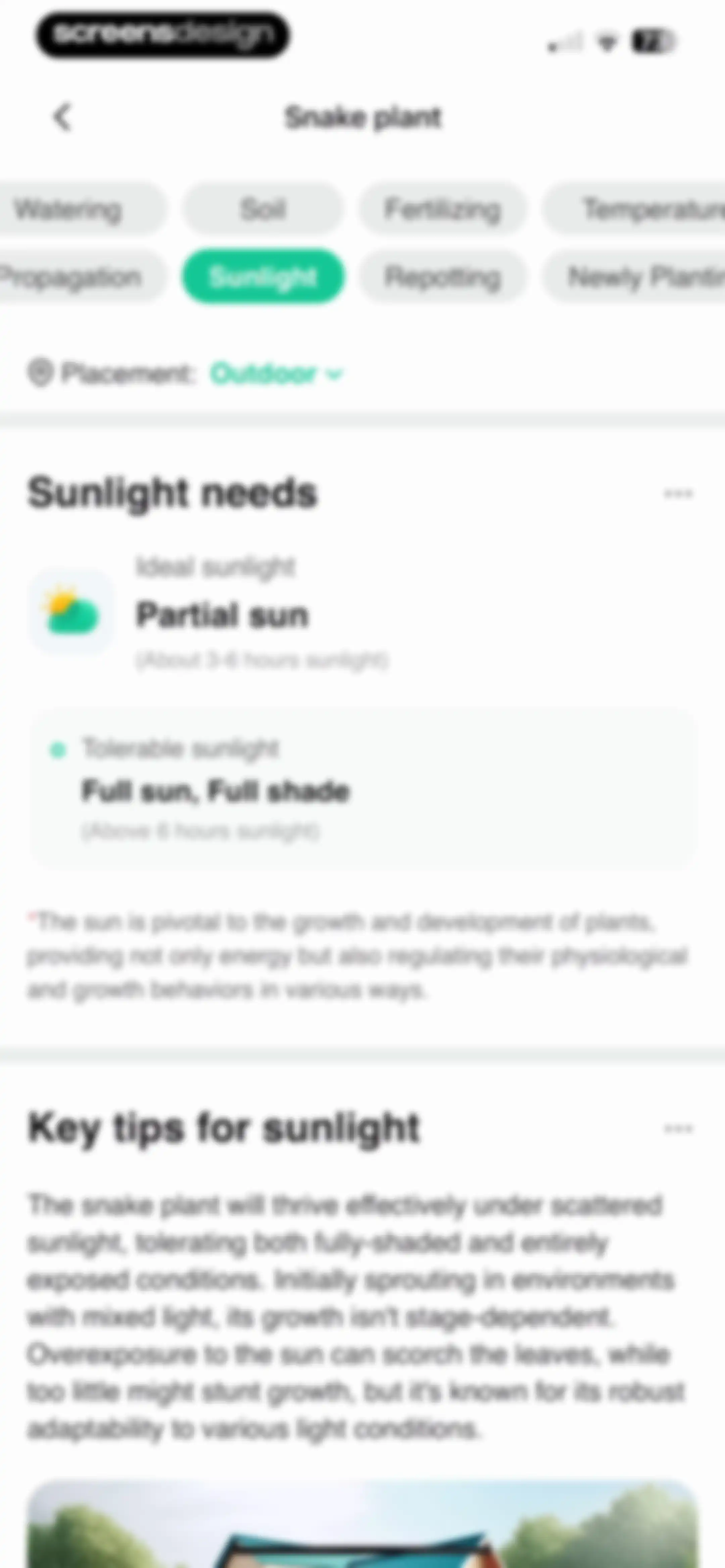 Plant Parent: Plant Care Guide screen 108