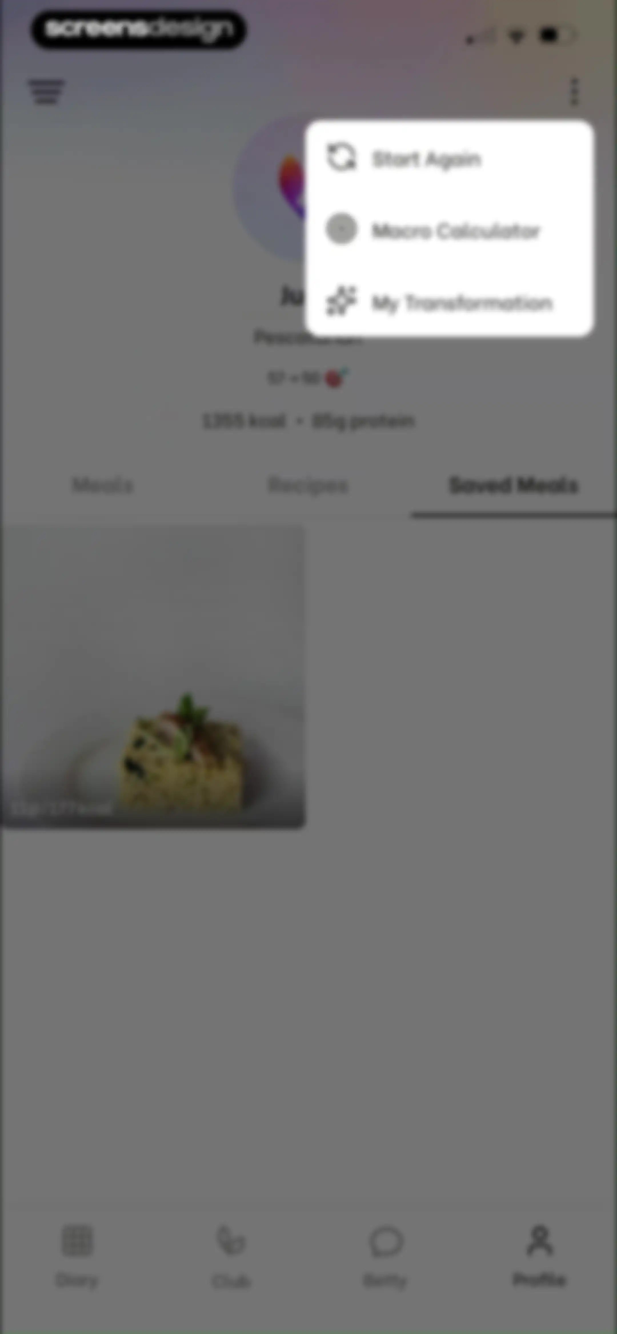 EatBetter: AI Food Journal screen 137