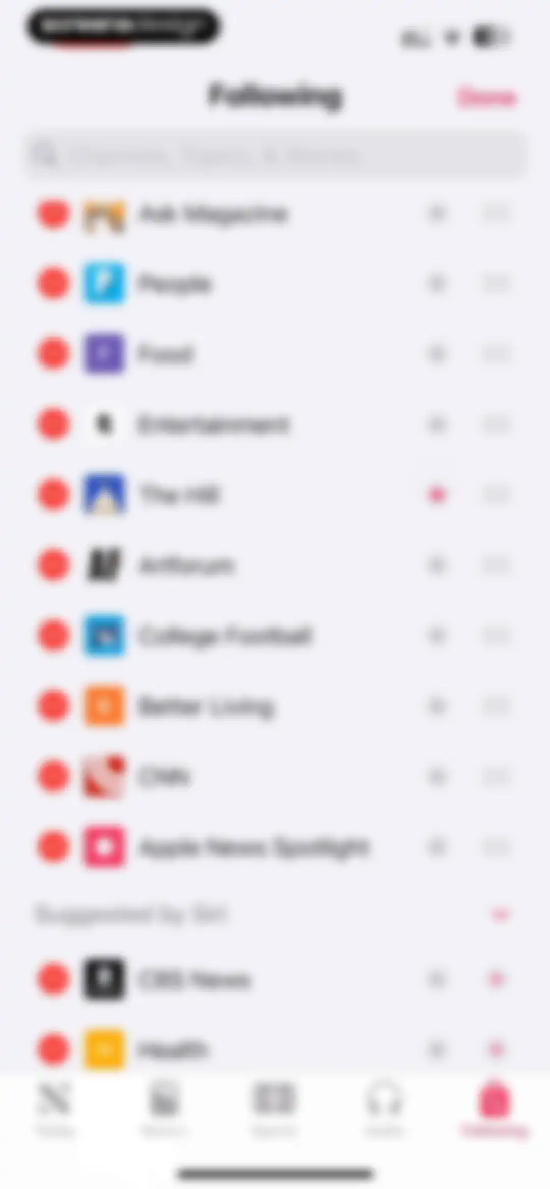 Apple News screen 147